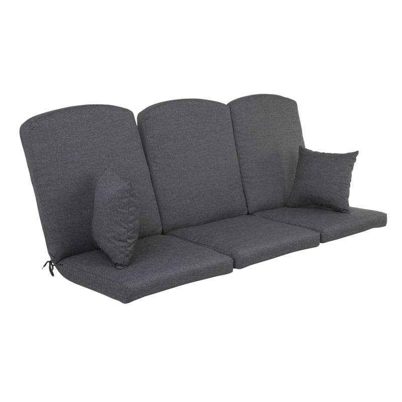 Komplet poduszek do huśtawki Patio 168x119x9 cm szare Dajar