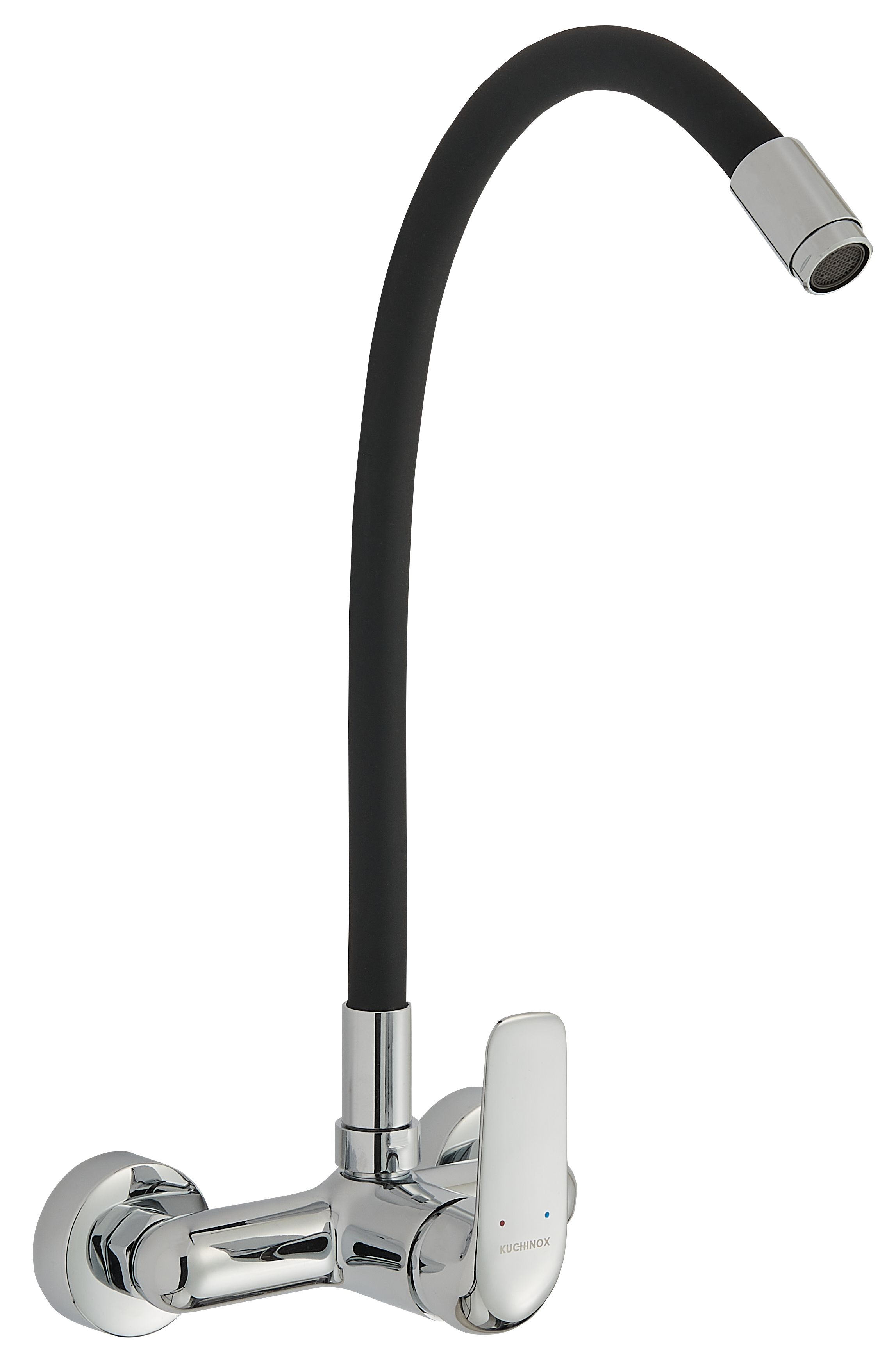 Bateria kuchenna ścienna z elastyczną wylewką Elza Kuchinox