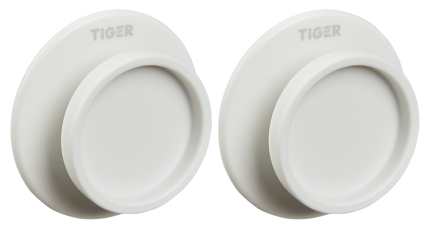 Haczyk łazienkowy Tess biały Coram