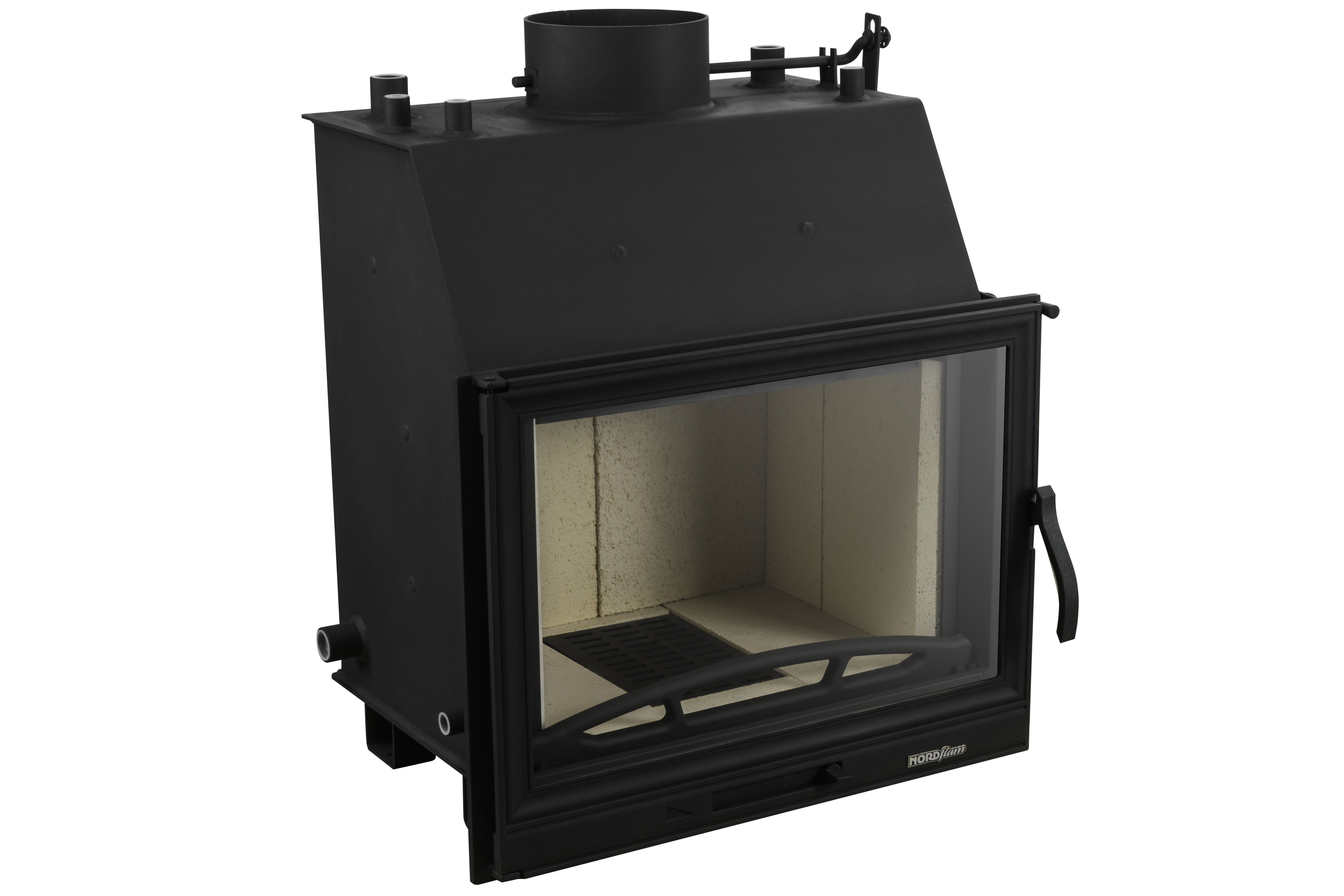 Wkład kominkowy z płaszczem wodnym Wenecja 14 kW Nordflam