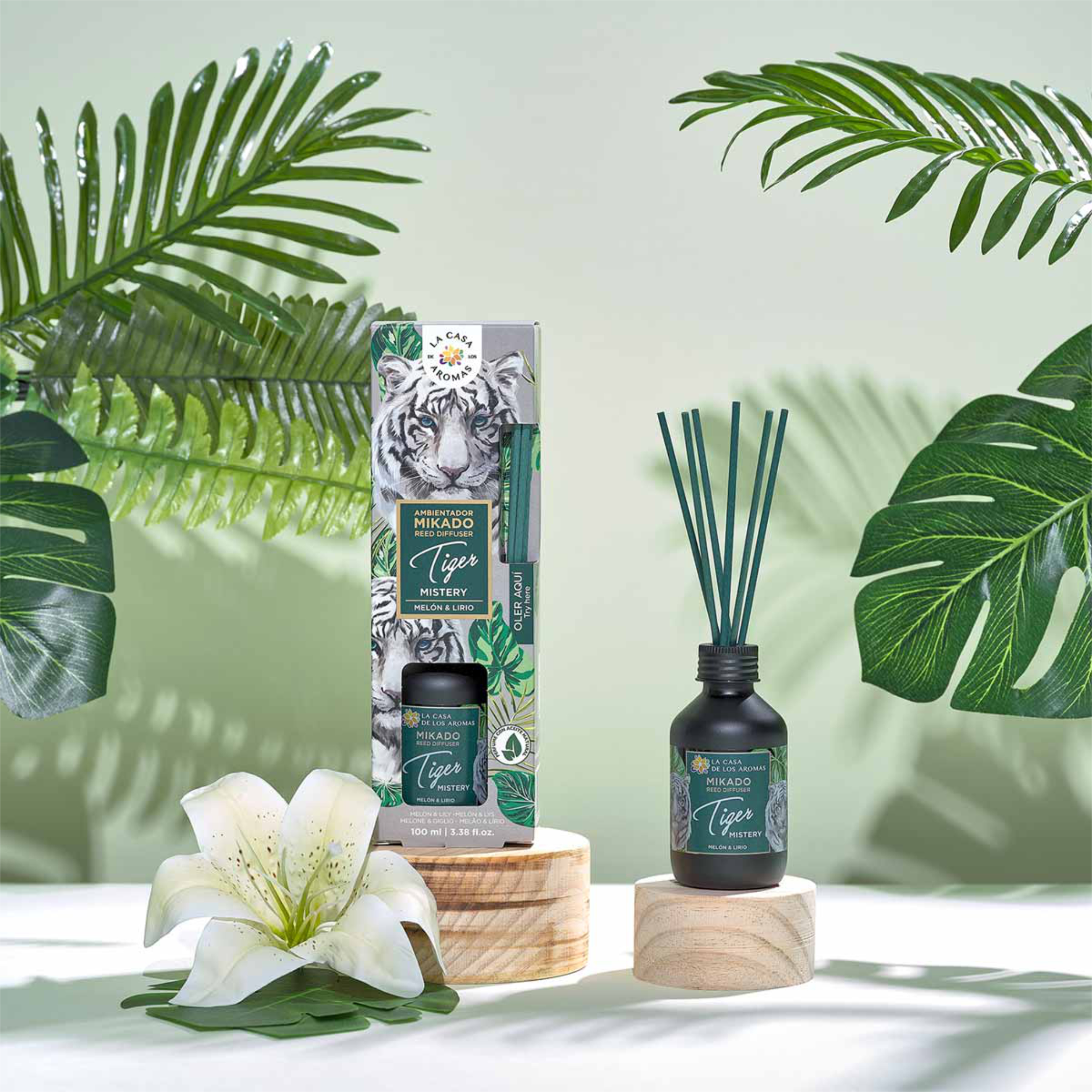 Dyfuzor zapachowy Safari Tiger Mistery 100 ml La Casa de los Aromas - 2