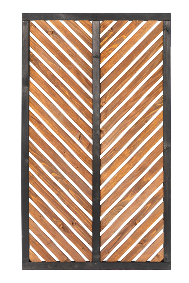 Płot ażurowy Tivoli 90x150 cm jodełka drewnianyWerth-Holz