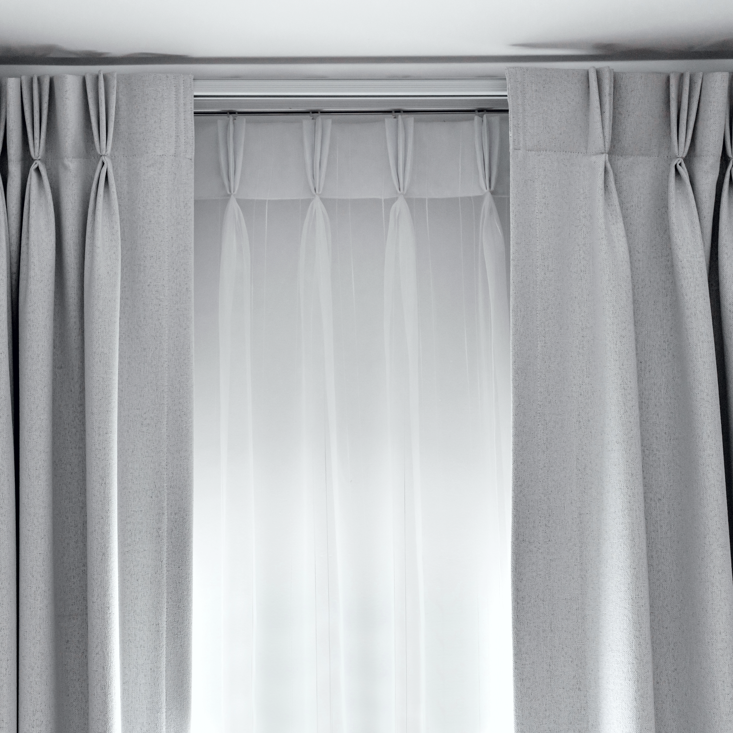 Żabki z rolką do szyny sufitowej aluminium 20 szt. - 2