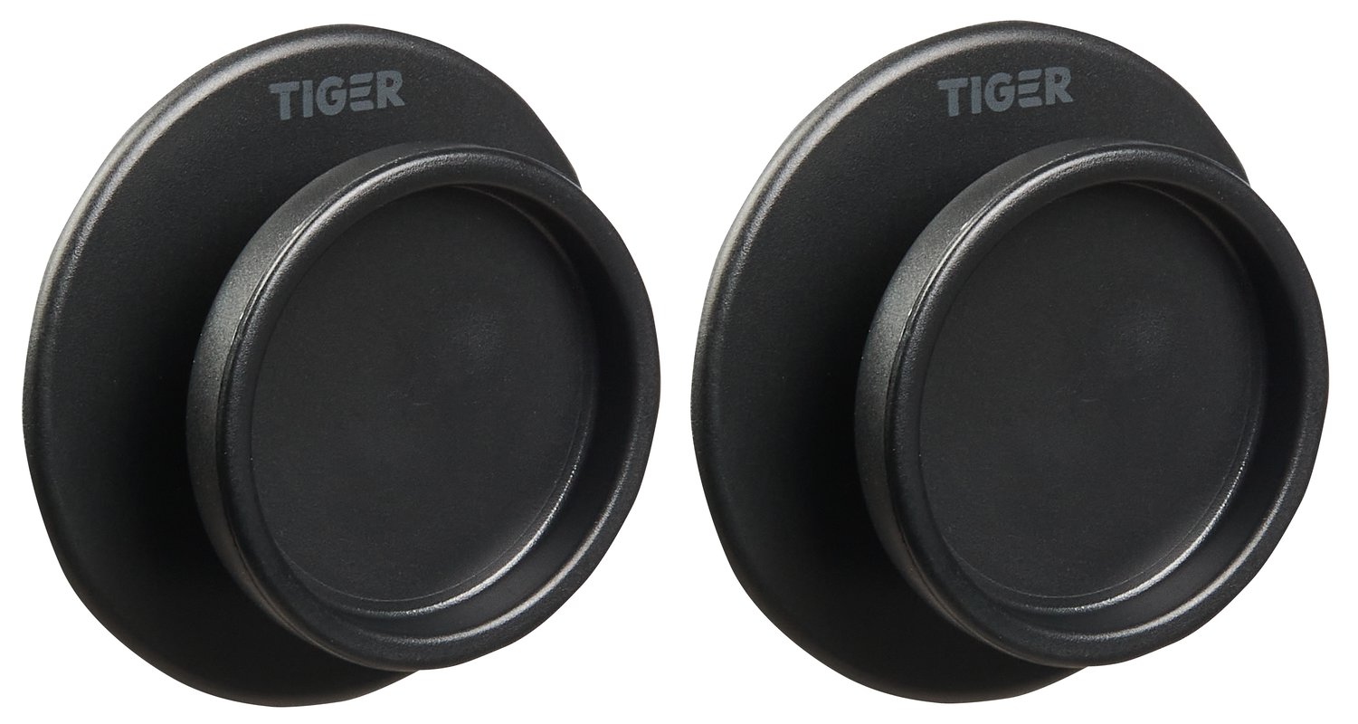 Haczyk łazienkowy Tess czarny Coram