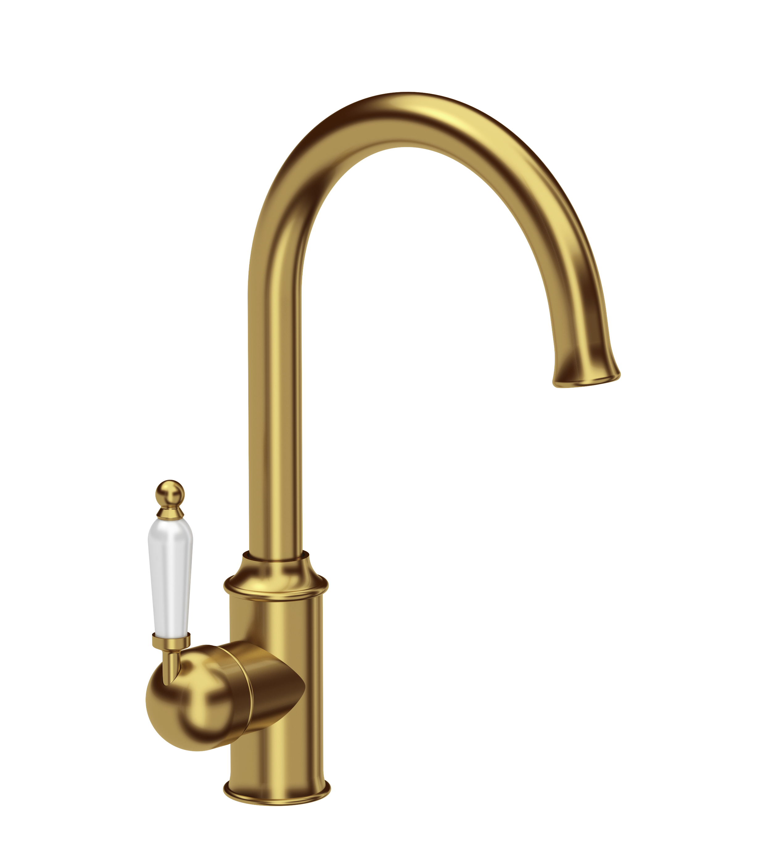 Bateria kuchenna Rachel Złota wylewka U 33 cm Quadron