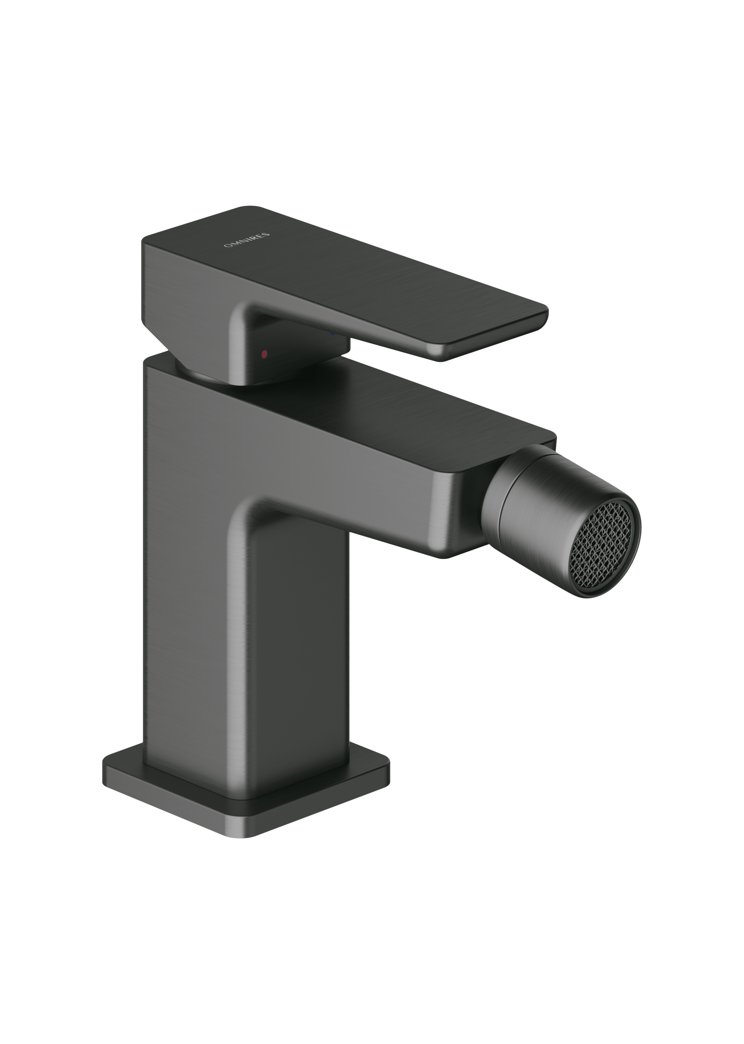 Bateria bidetowa grafitowa Saxon Omnires