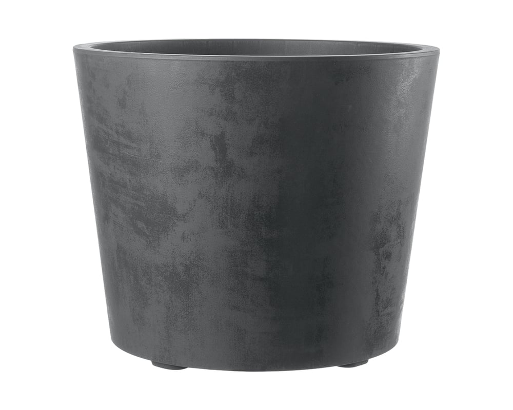 Donica duża Vaso Millenium śr.59 cm antracyt Deroma