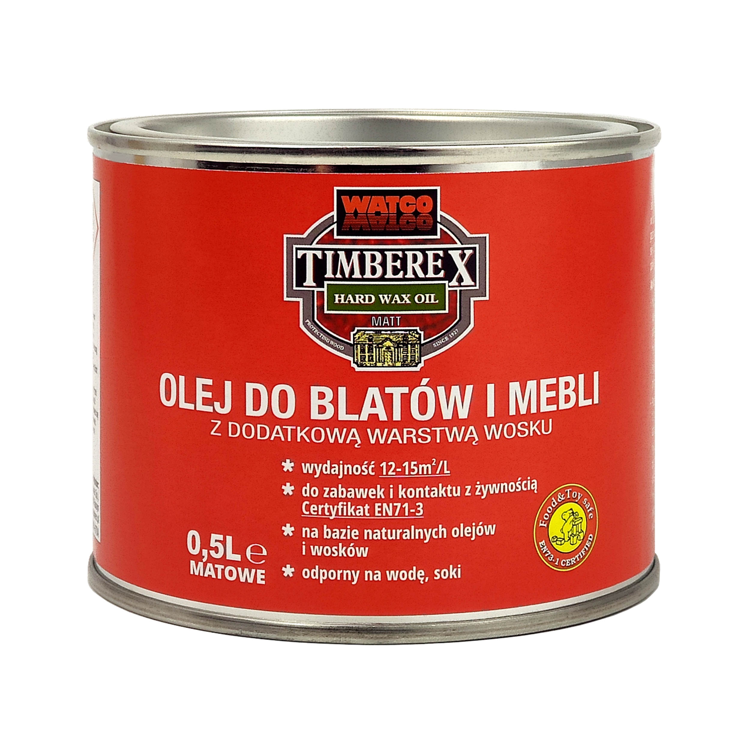 Olej do blatów i mebli 0.5 l Timberex