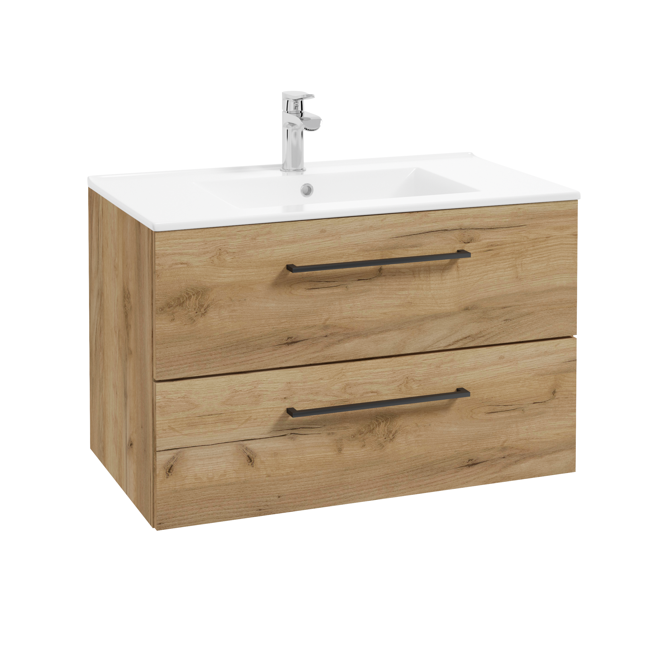 Szafka pod umywalkę Intenso 80 Dąb Sensea - 6