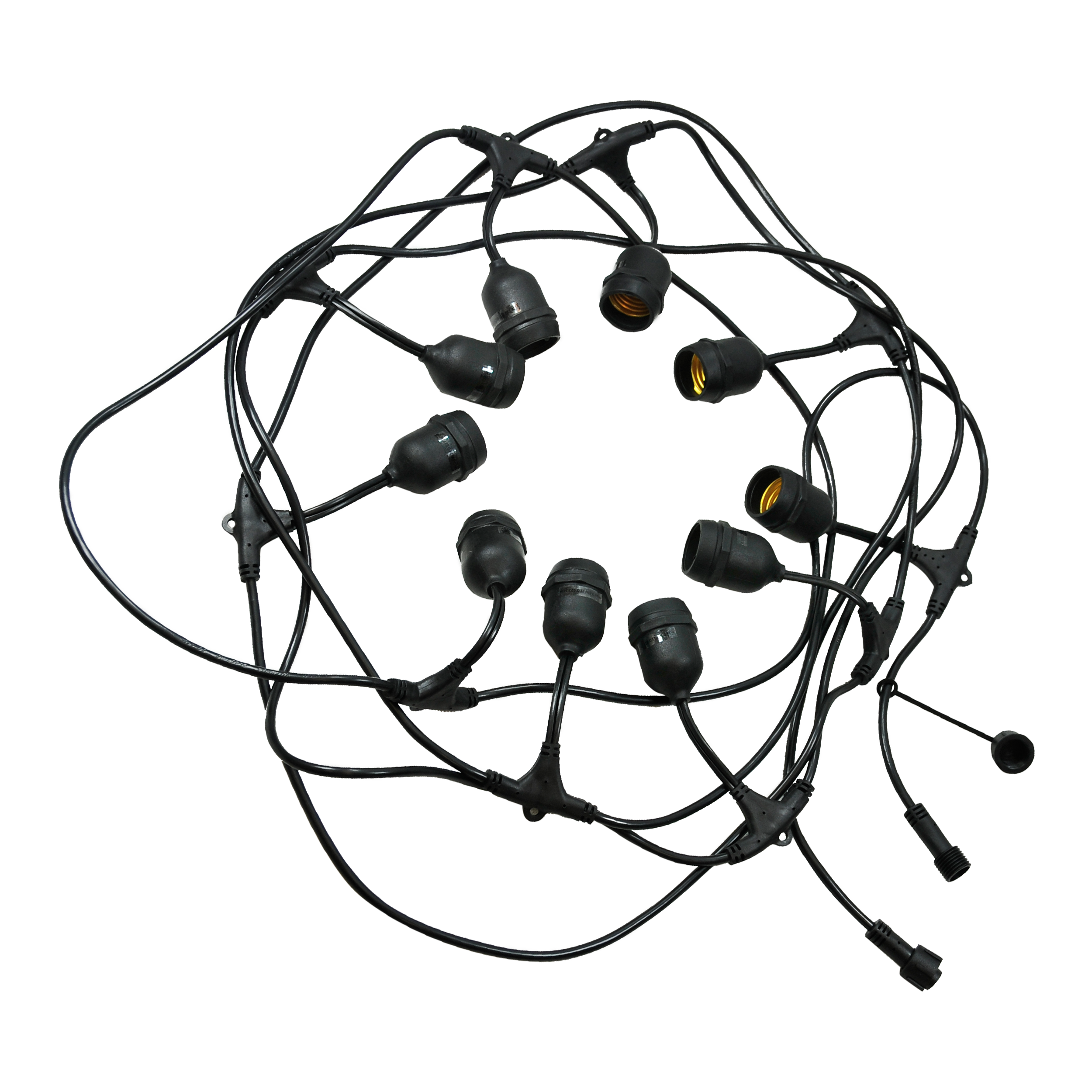 Girlanda ogrodowa Party 6.12 m 10 x E27 IP44 Polux - 3