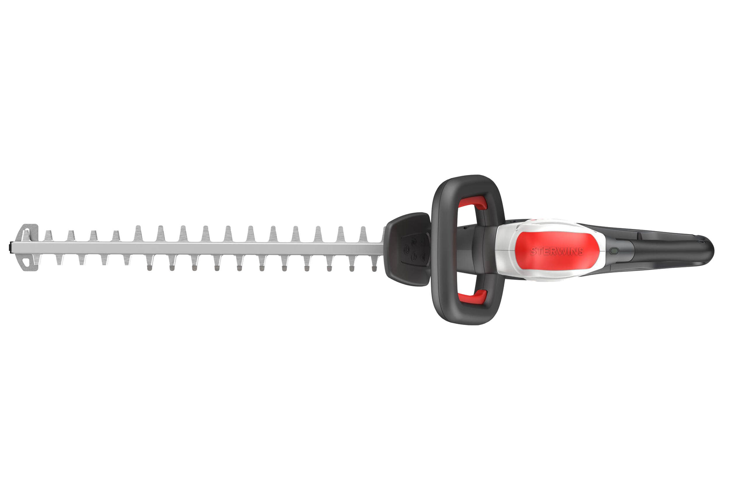 Tagliasiepi elettrico con spazzole al carbonio in acciaio STERWINS EHT2-60.4 2 lame da 60 cm 650 W con guaina protettiva - 2