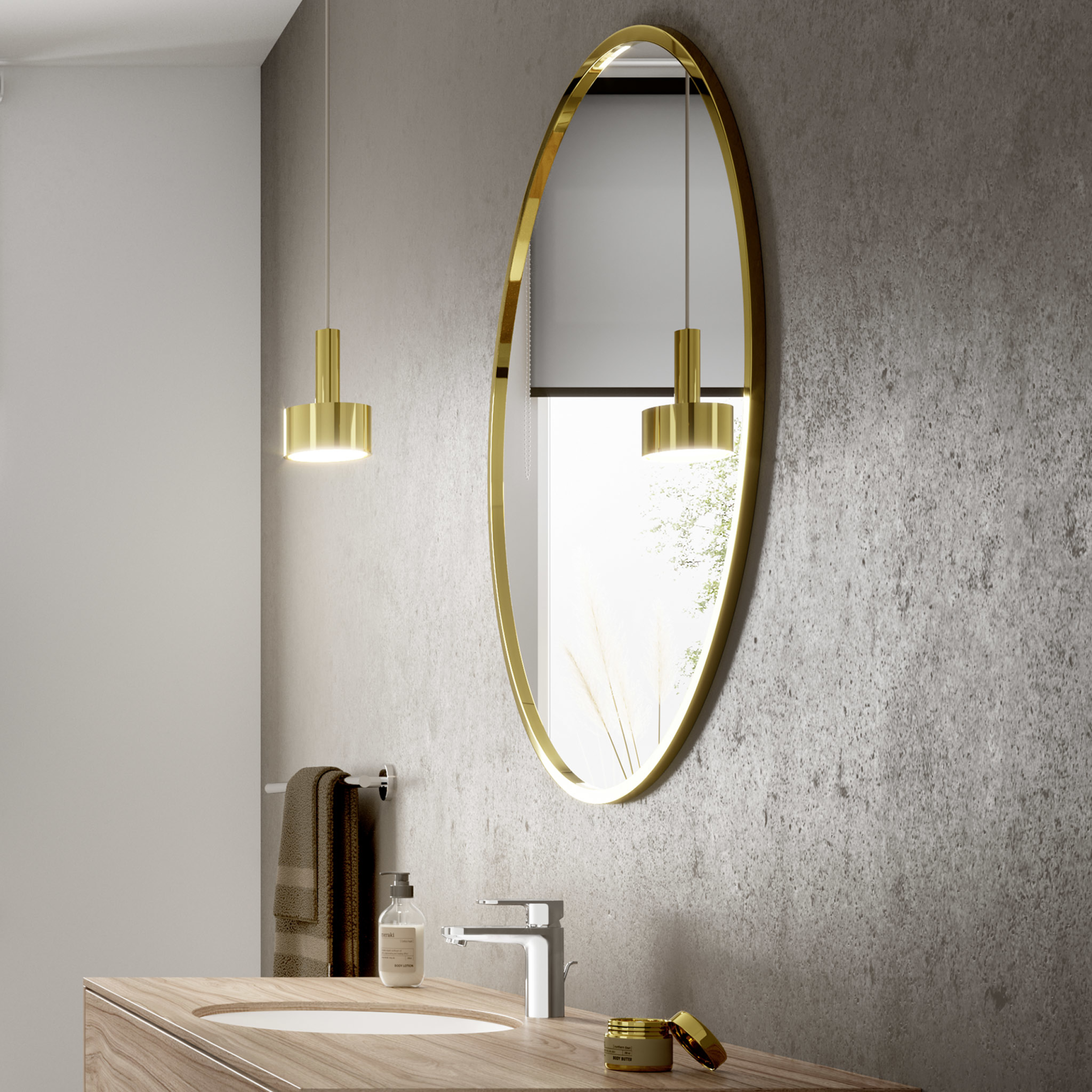 Bateria umywalkowa chrom Blend L CoolStart Hansgrohe - 7