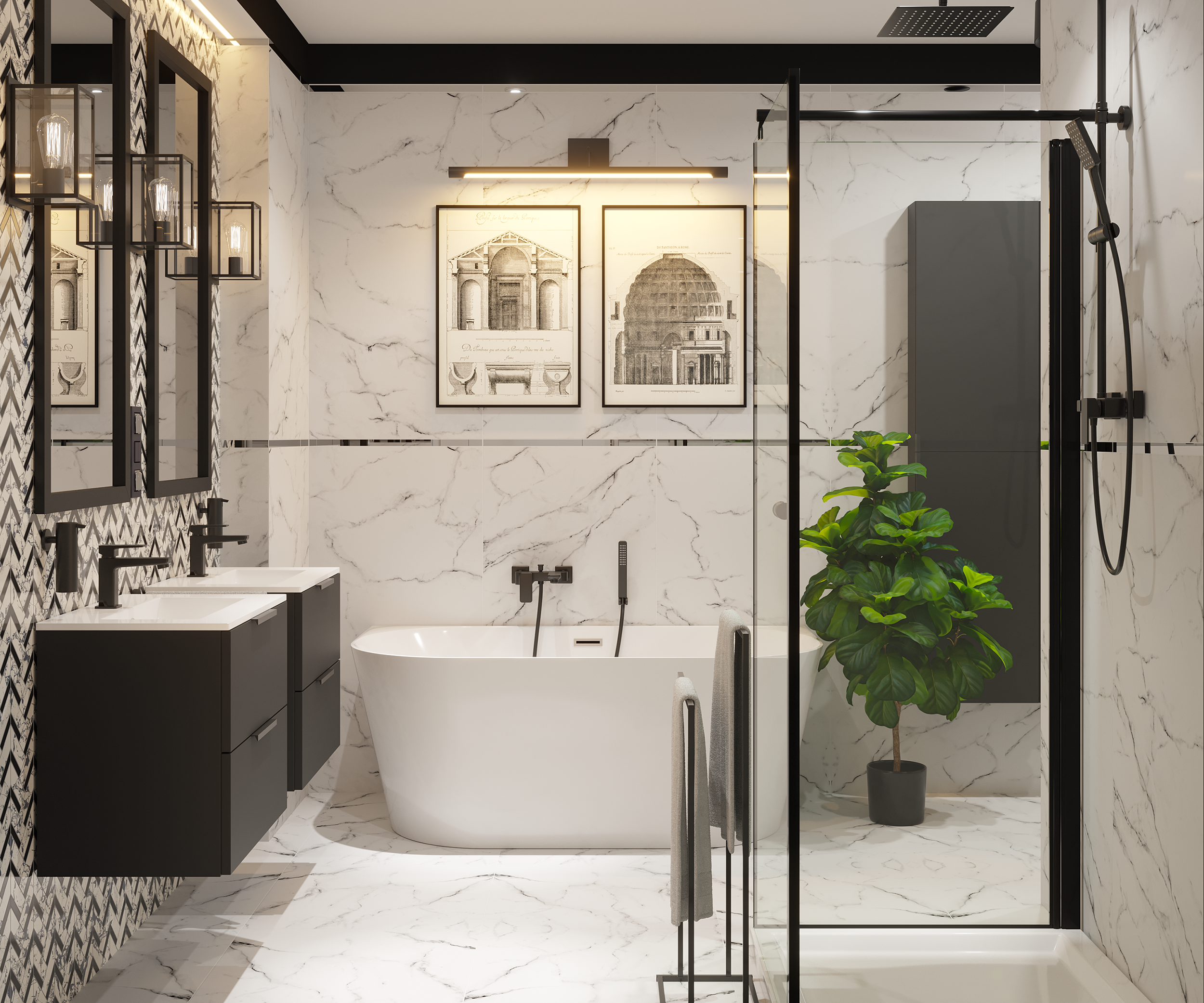 Base de duche 80x80 cm branco Sensea Essential - 5