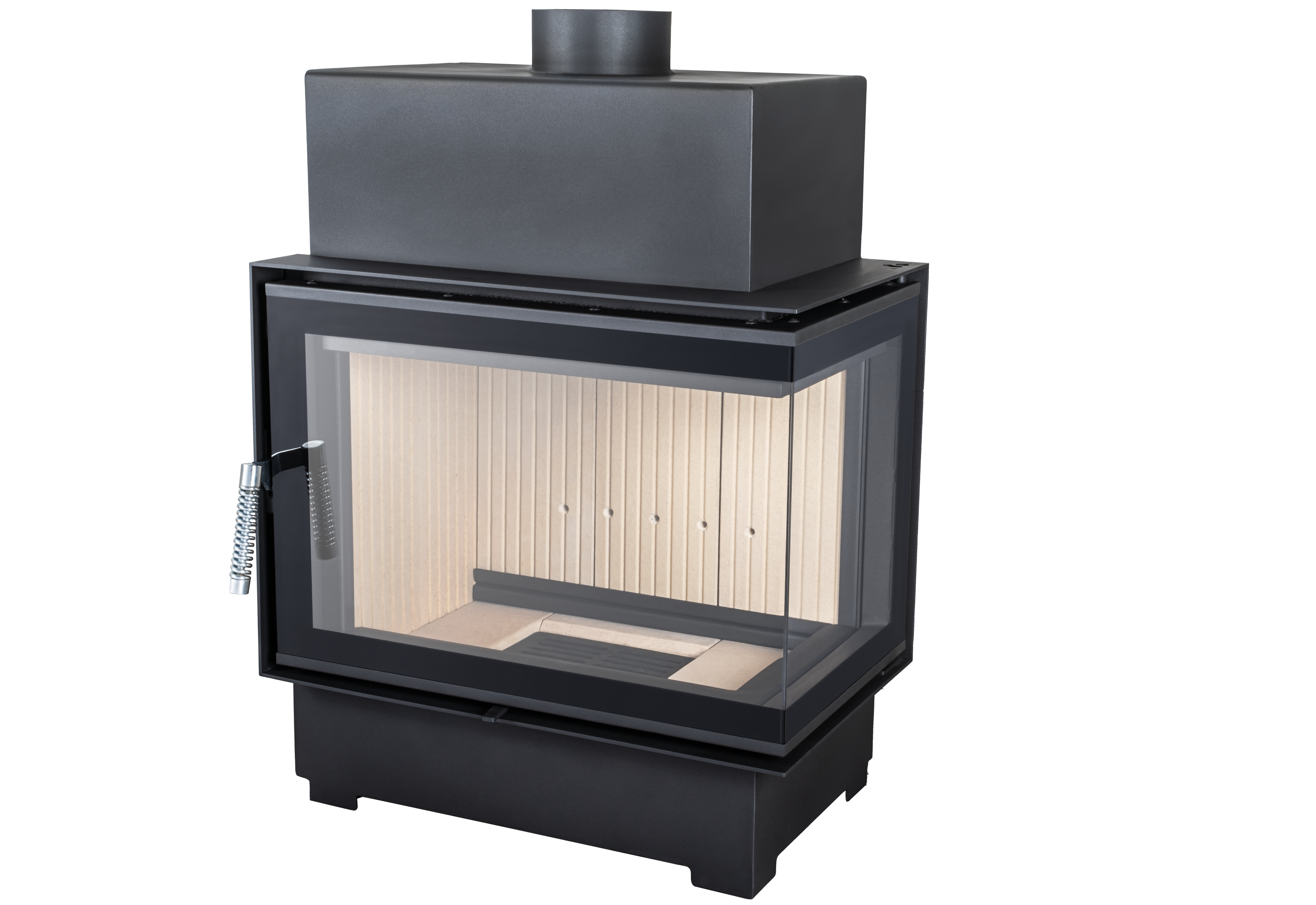 Wkład kominkowy narożny prawy Roten 10 kW Nordflam