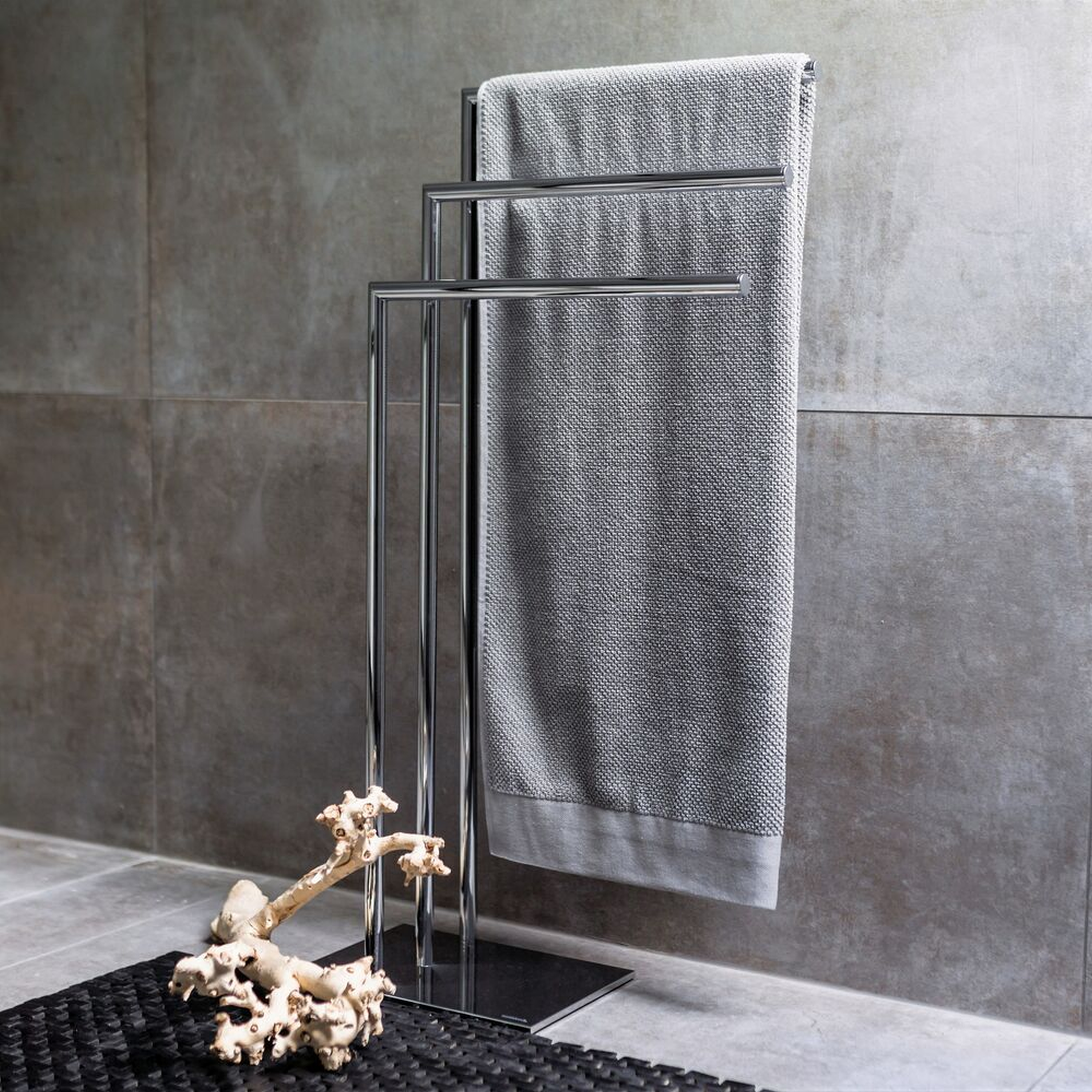 Stojak na ręczniki 3 poziomy Tube Chrom Sealskin - 2