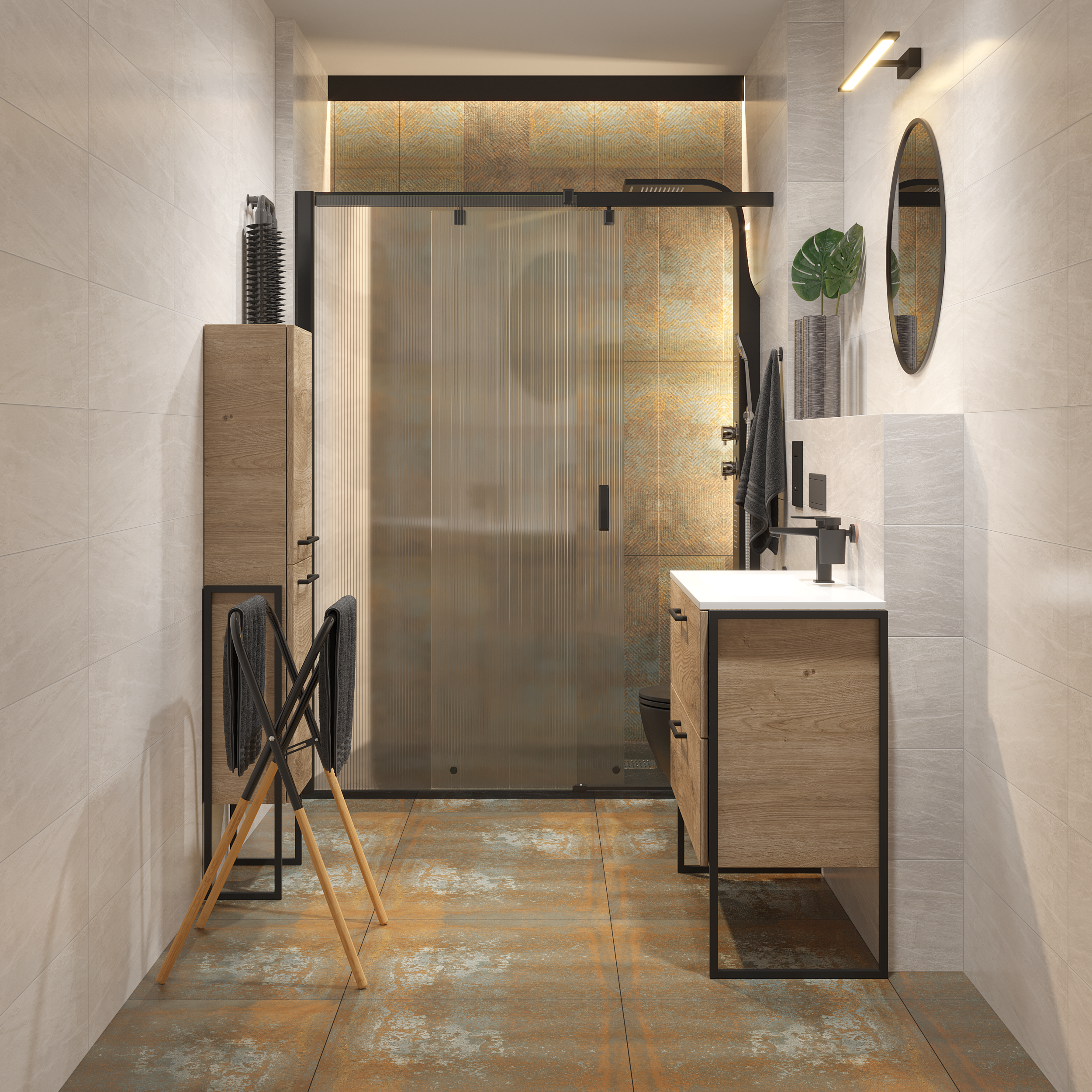 Przycisk spłukujący podwójny Even czarny matowy Grohe - 3