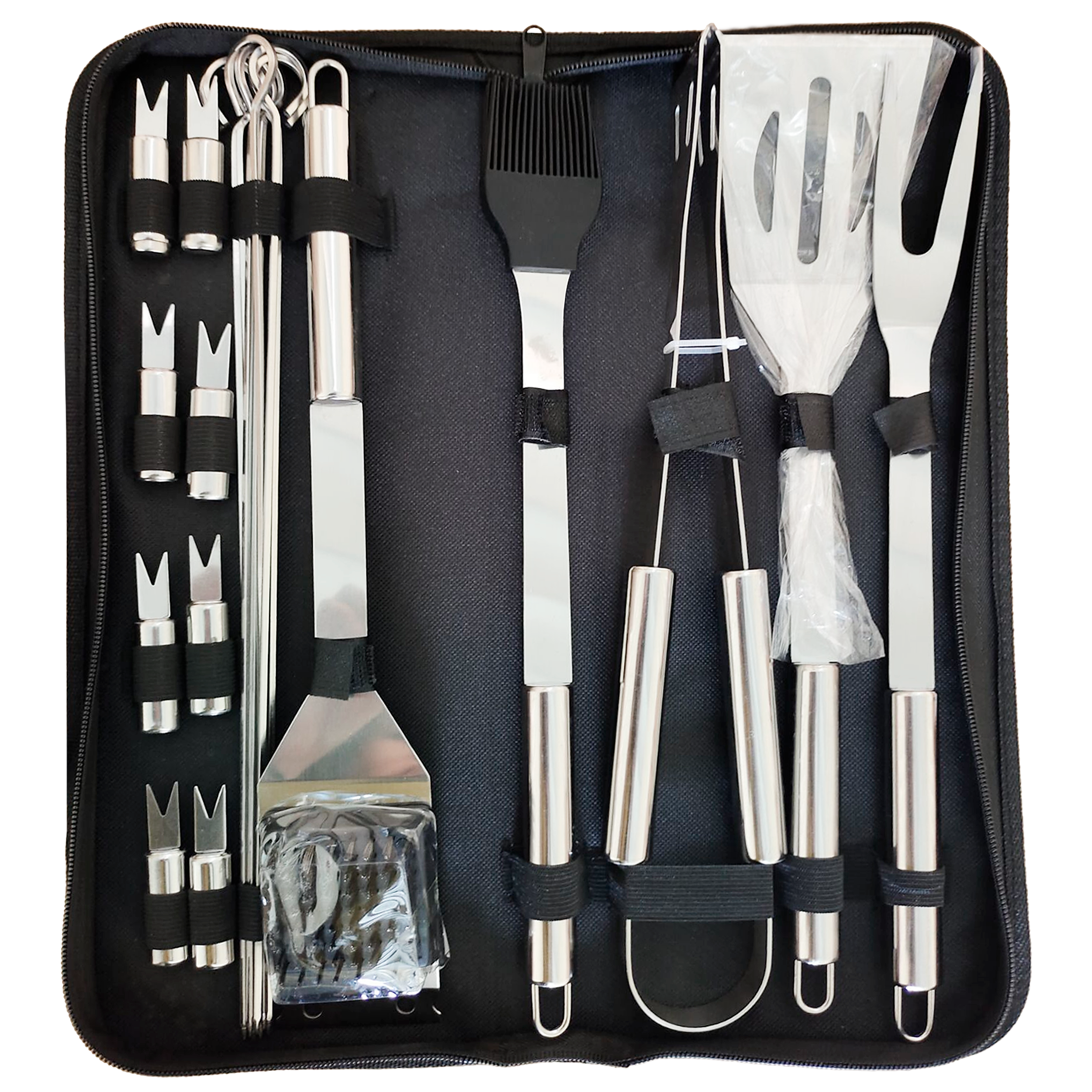 Zestaw akcesoriów do grillowania 38x12 cm