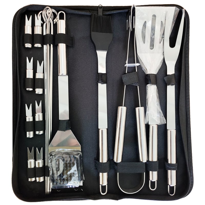 Zestaw akcesoriów do grillowania 38x12 cm