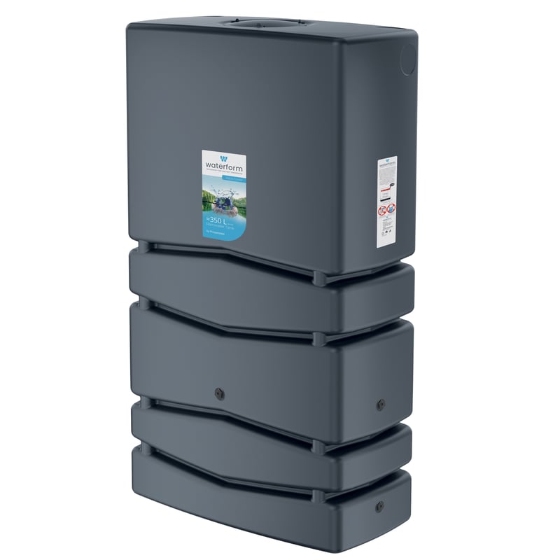 Zbiornik na deszczówkę Aqua tower 350l IDTC350 antracyt Prosperplast