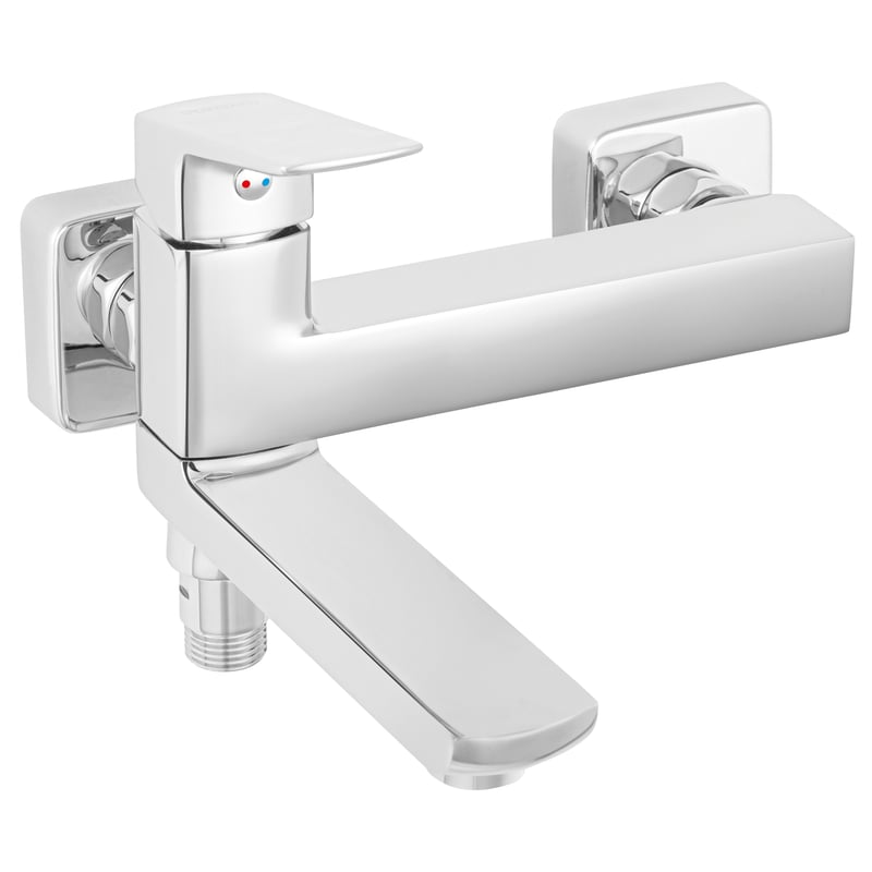 Bateria wannowa chrom 16 cm Lippi Eco Ferro