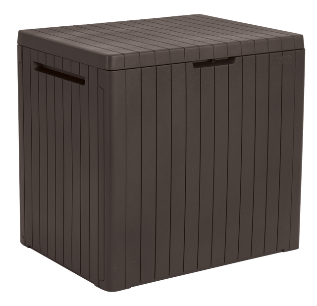 Skrzynia ogrodowa City box 113l brązowa Keter