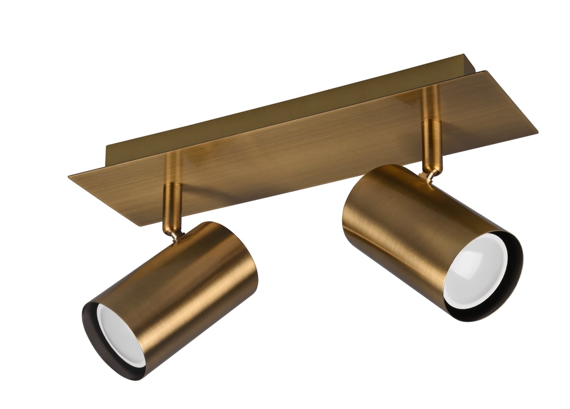 Listwa reflektorowa Marley mosiądz GU10 Trio