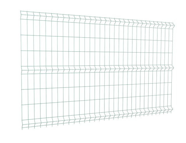 Panel ogrodzeniowy Vera 3D 153x250 cm zielony Wiśniowski