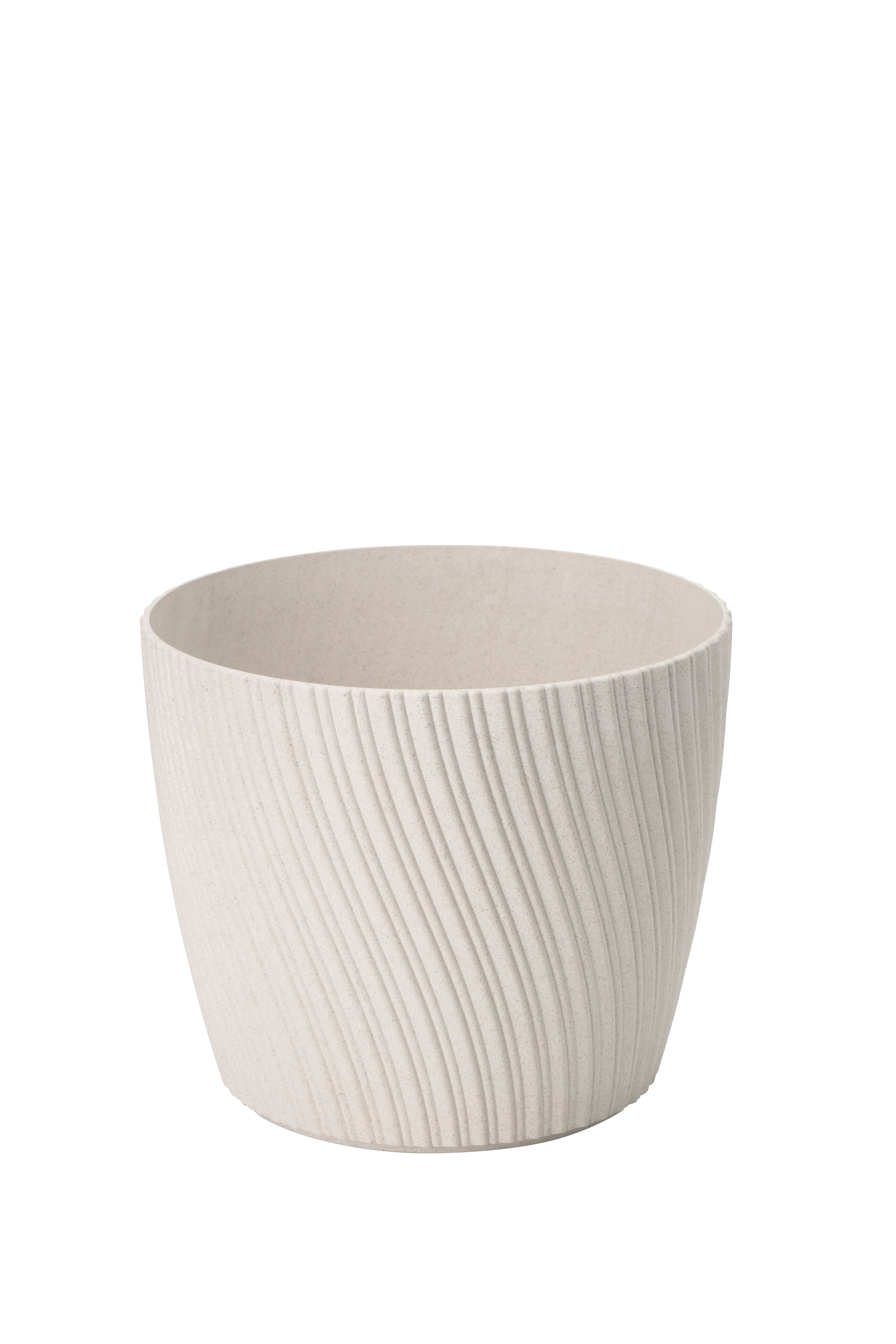 Doniczka plastikowa Mika Eco śr.15 cm biała Form-Plastic - 2
