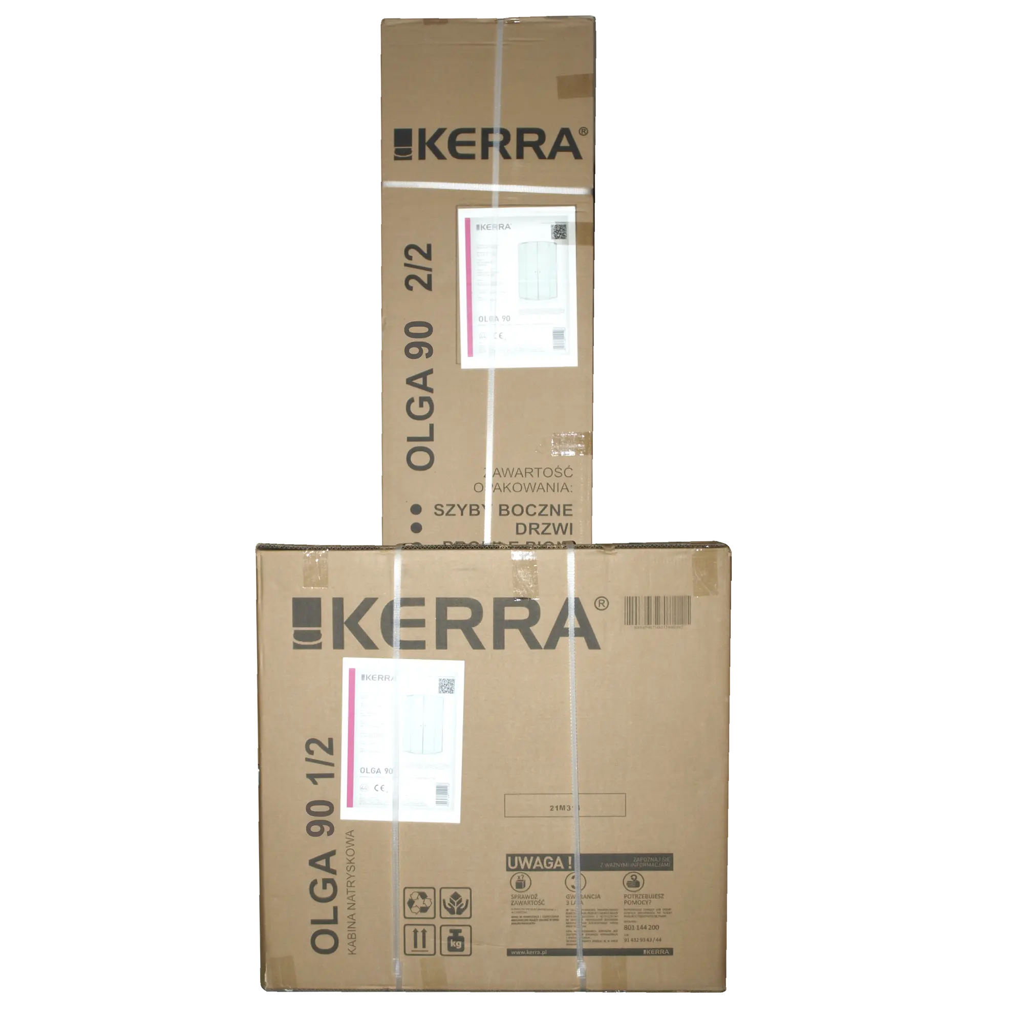 Kabina prysznicowa z brodzikiem Olga 90 x 90 x 195 Kerra - 2