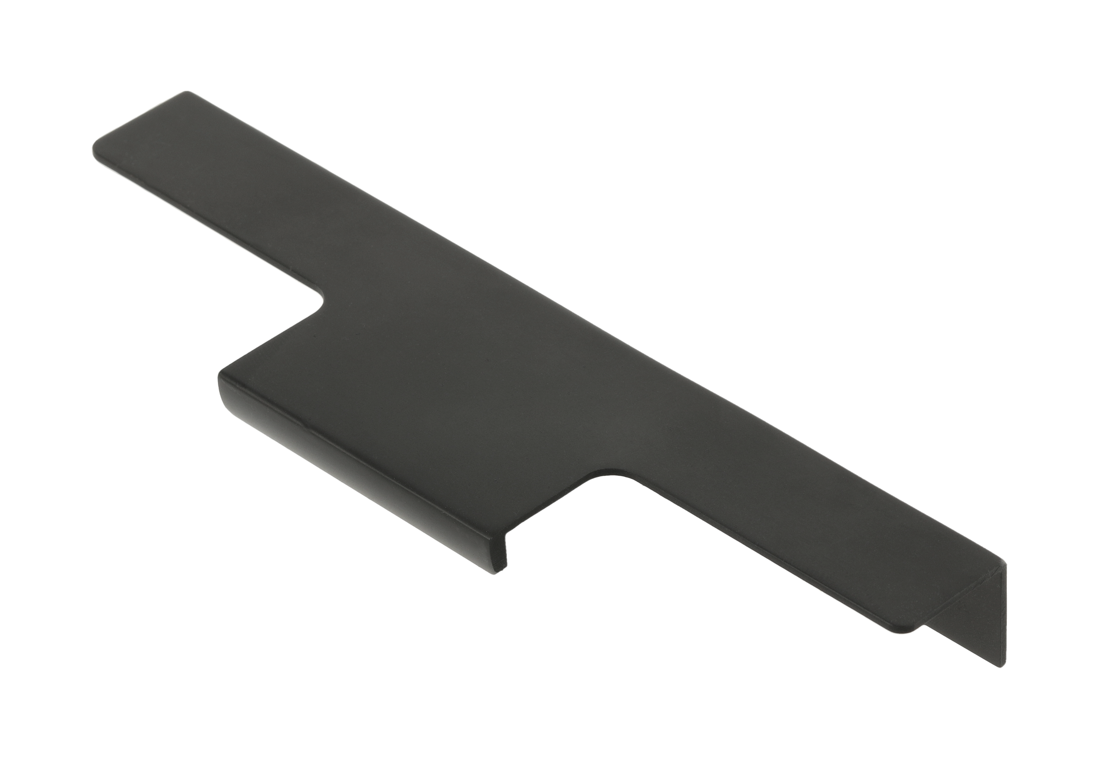 Uchwyt meblowy nakładany Lindt 150/128 mm czarny GTV