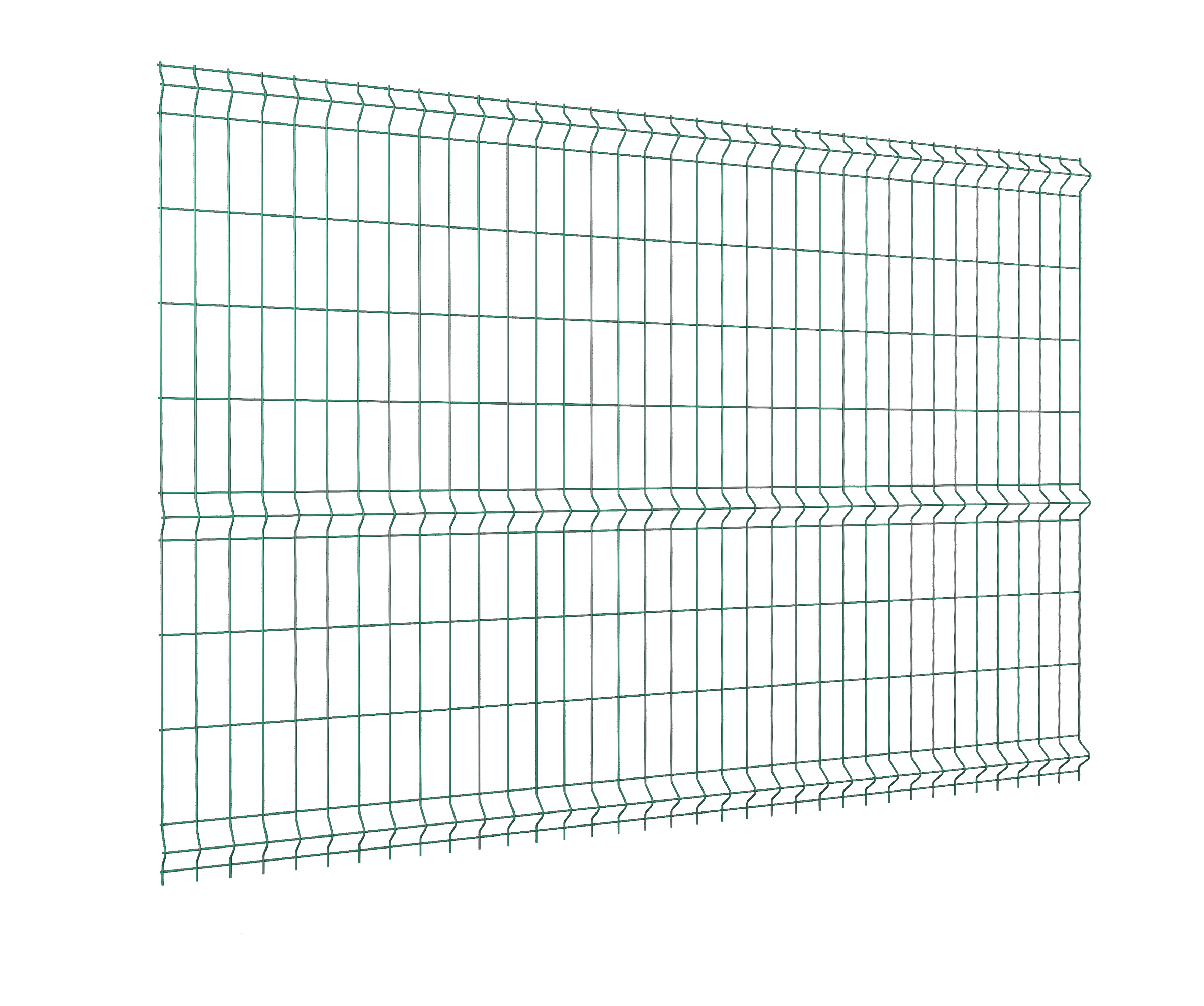 Panel ogrodzeniowy Vera 3D 173x250 cm zielony Wiśniowski - 4
