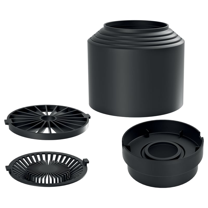 Filtr rynnowy uniwersalny 30x5.5x37 cm wewnętrzny Ifilw1