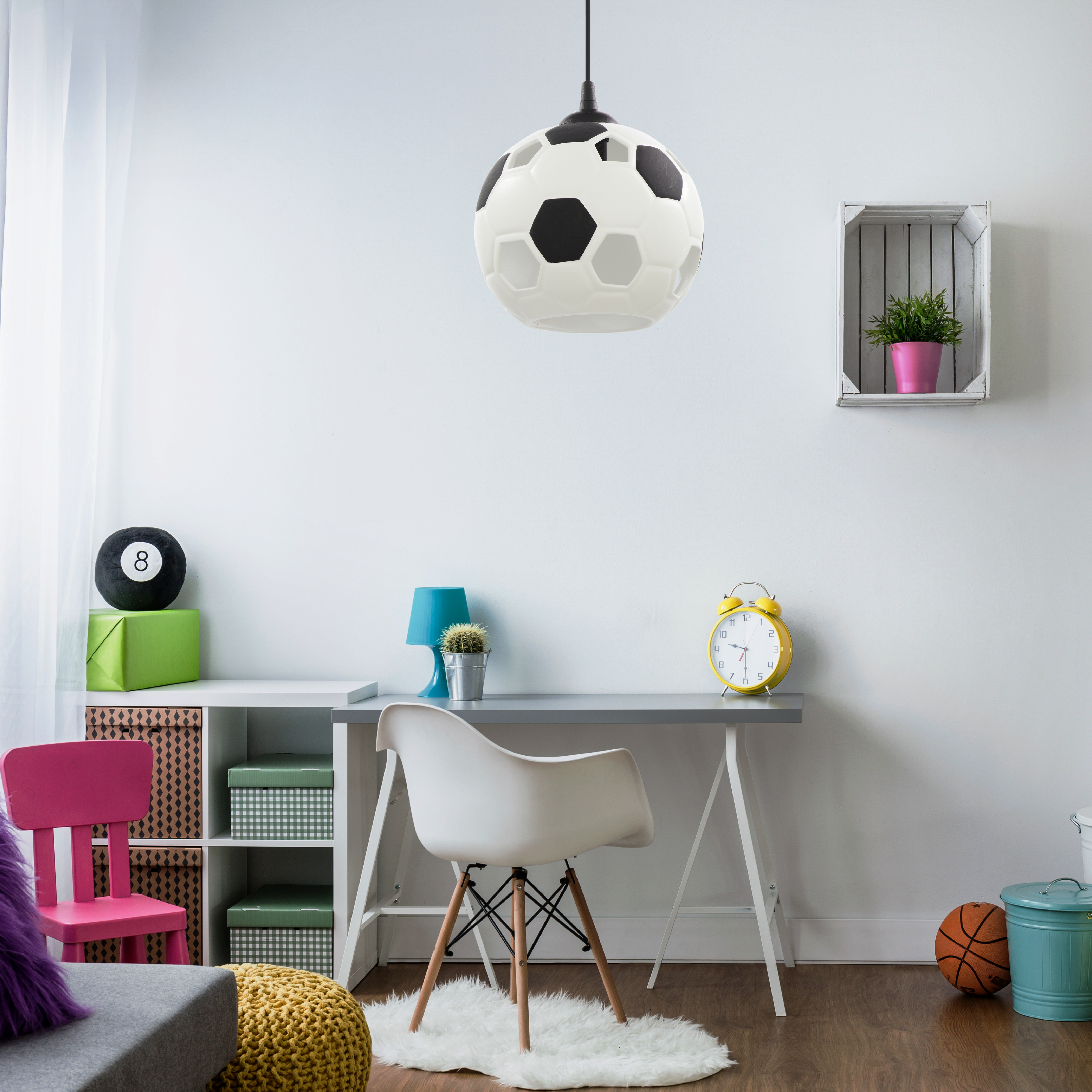 Lampa wisząca Football piłka nożna E27 TK Lighting - 3