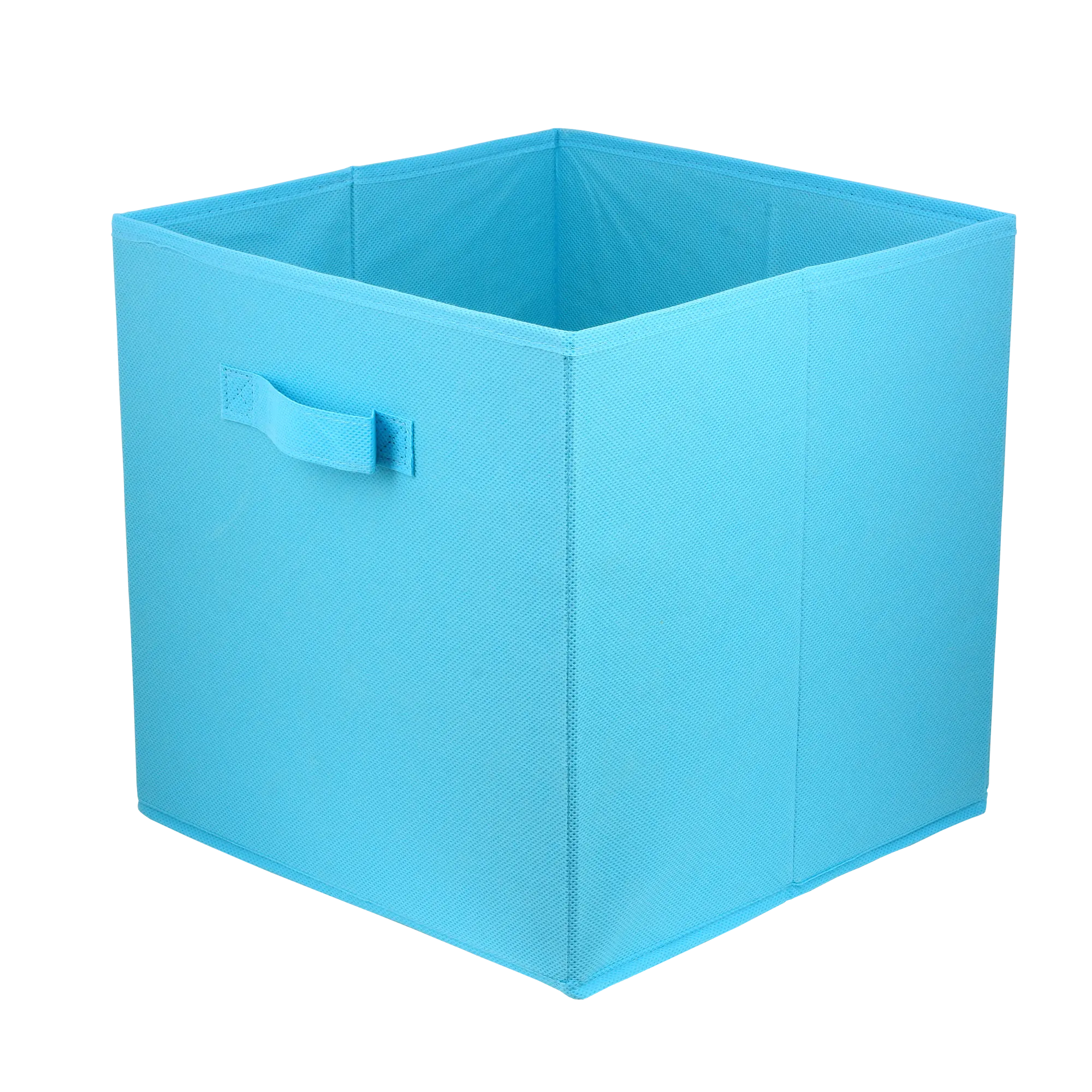 Pudełko tekstylne Kub 31 x 31 x 31 cm turkusowe