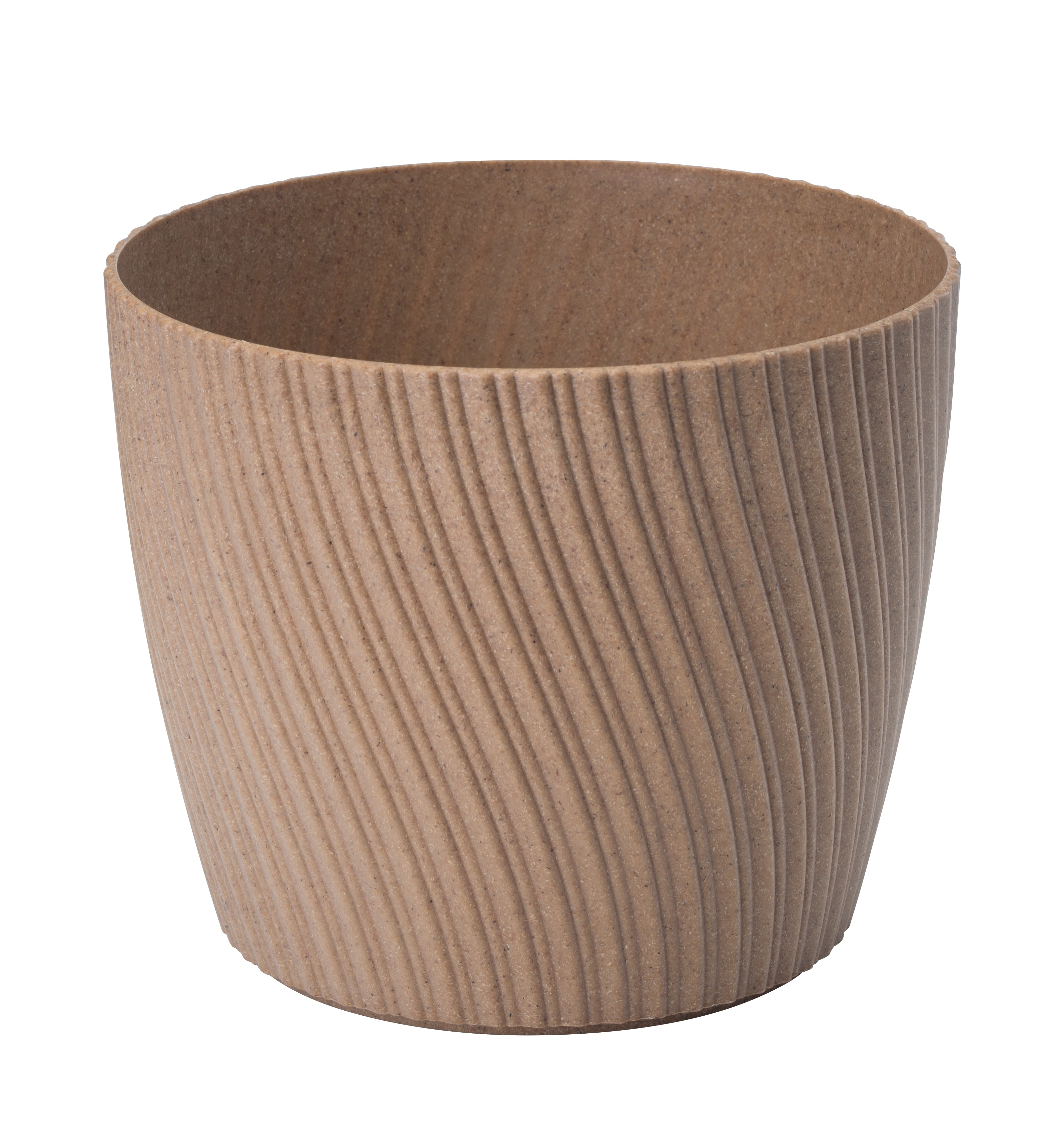 Doniczka plastikowa Mika Eco śr.17 cm brązowa Form-Plastic