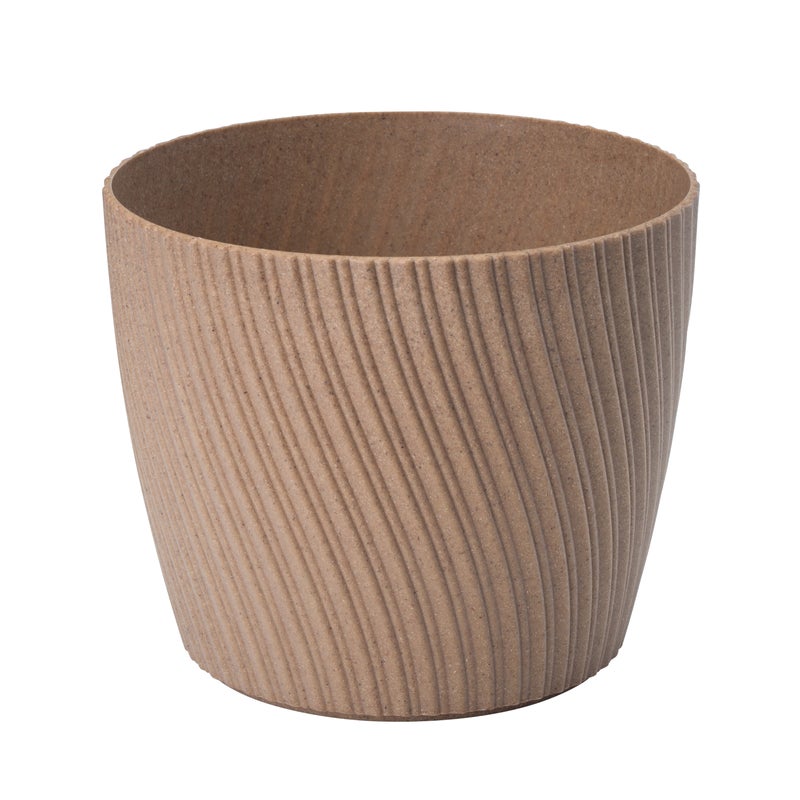 Doniczka plastikowa Mika Eco śr.17 cm brązowa Form-Plastic