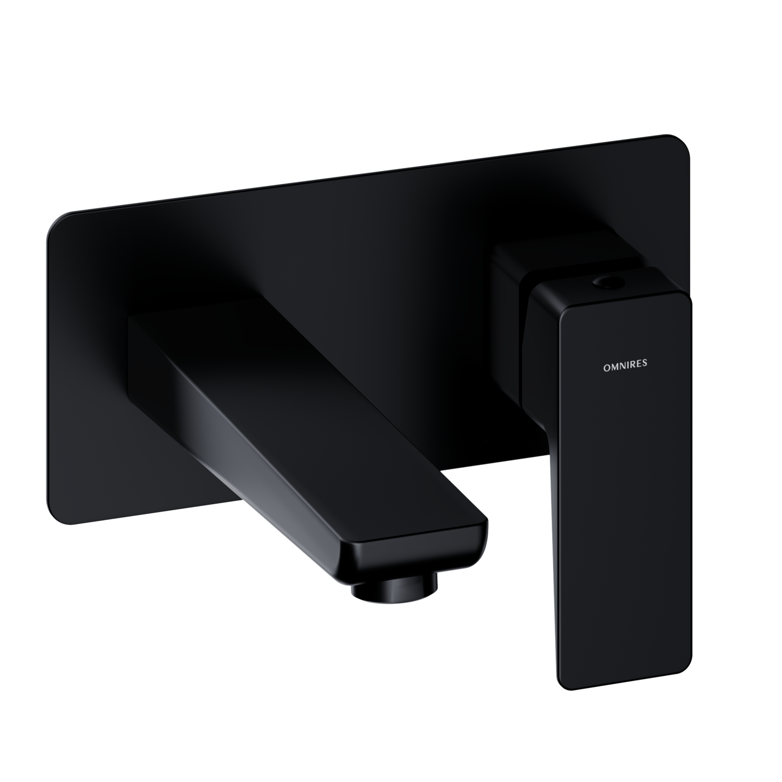 Bateria podtynkowa umywalkowa czarna Saxon Omnires