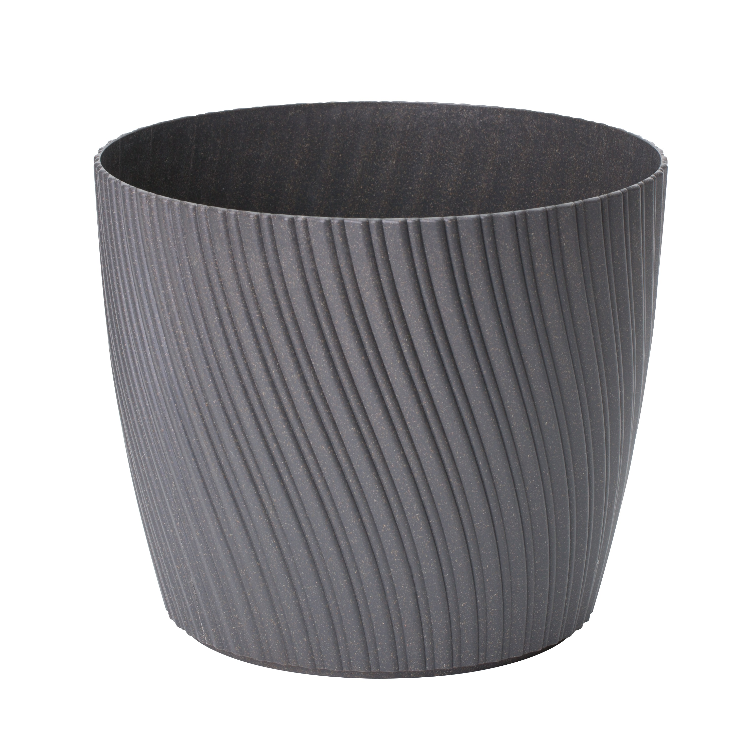 Doniczka plastikowa Mika Eco śr.23 cm antracyt Form-Plastic