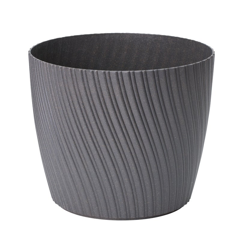 Doniczka plastikowa Mika Eco śr.23 cm antracyt Form-Plastic