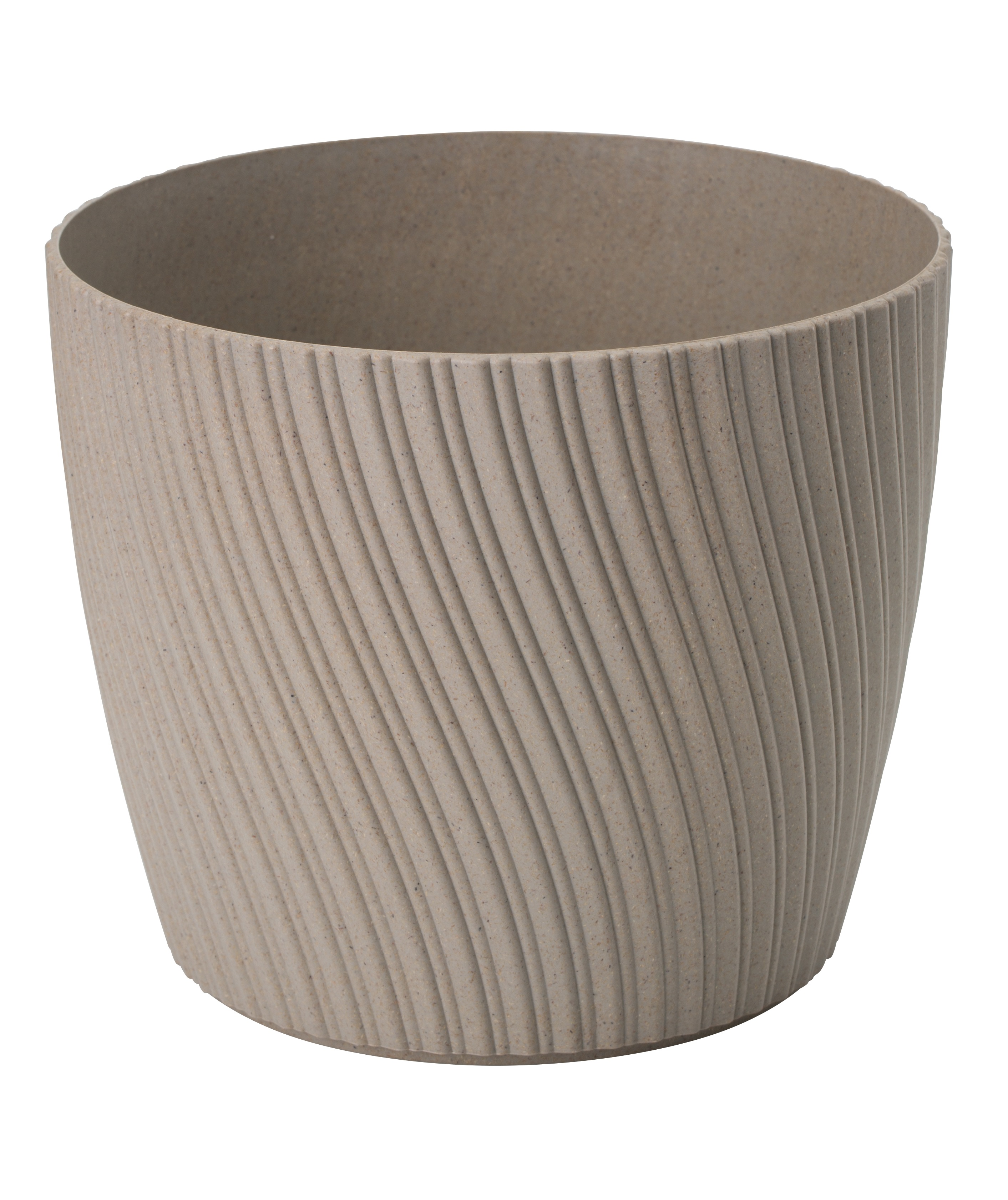 Doniczka plastikowa Mika Eco śr.17 cm beżowa Form-Plastic