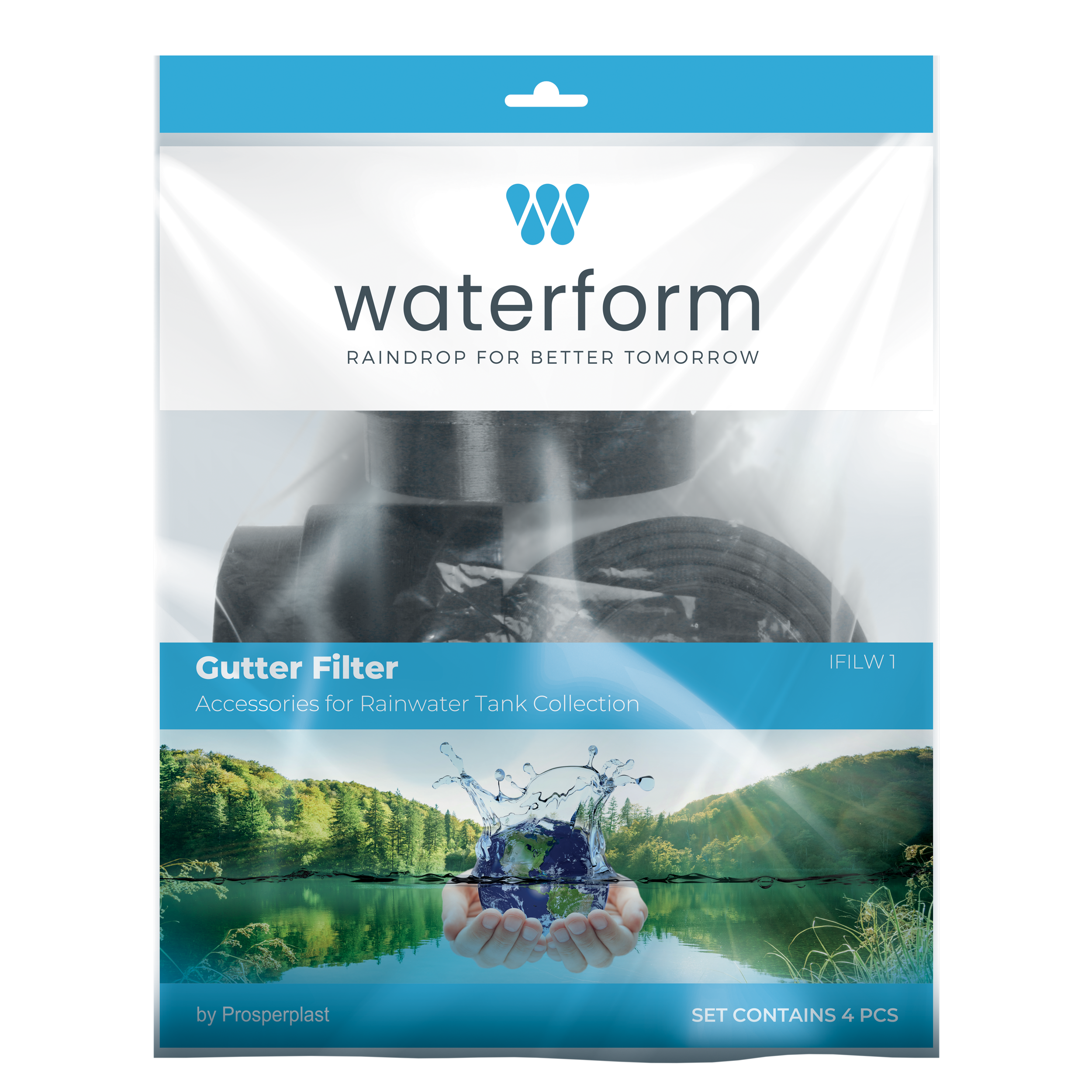 Filtr rynnowy uniwersalny 30x5.5x37 cm wewnętrzny Ifilw1 - 2