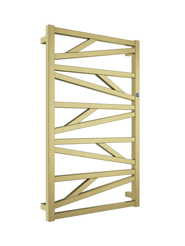 Grzejnik YUTO 86x53 cm Złoty 398W Roz 50cm 10 Bar INSTAL PROJEKT