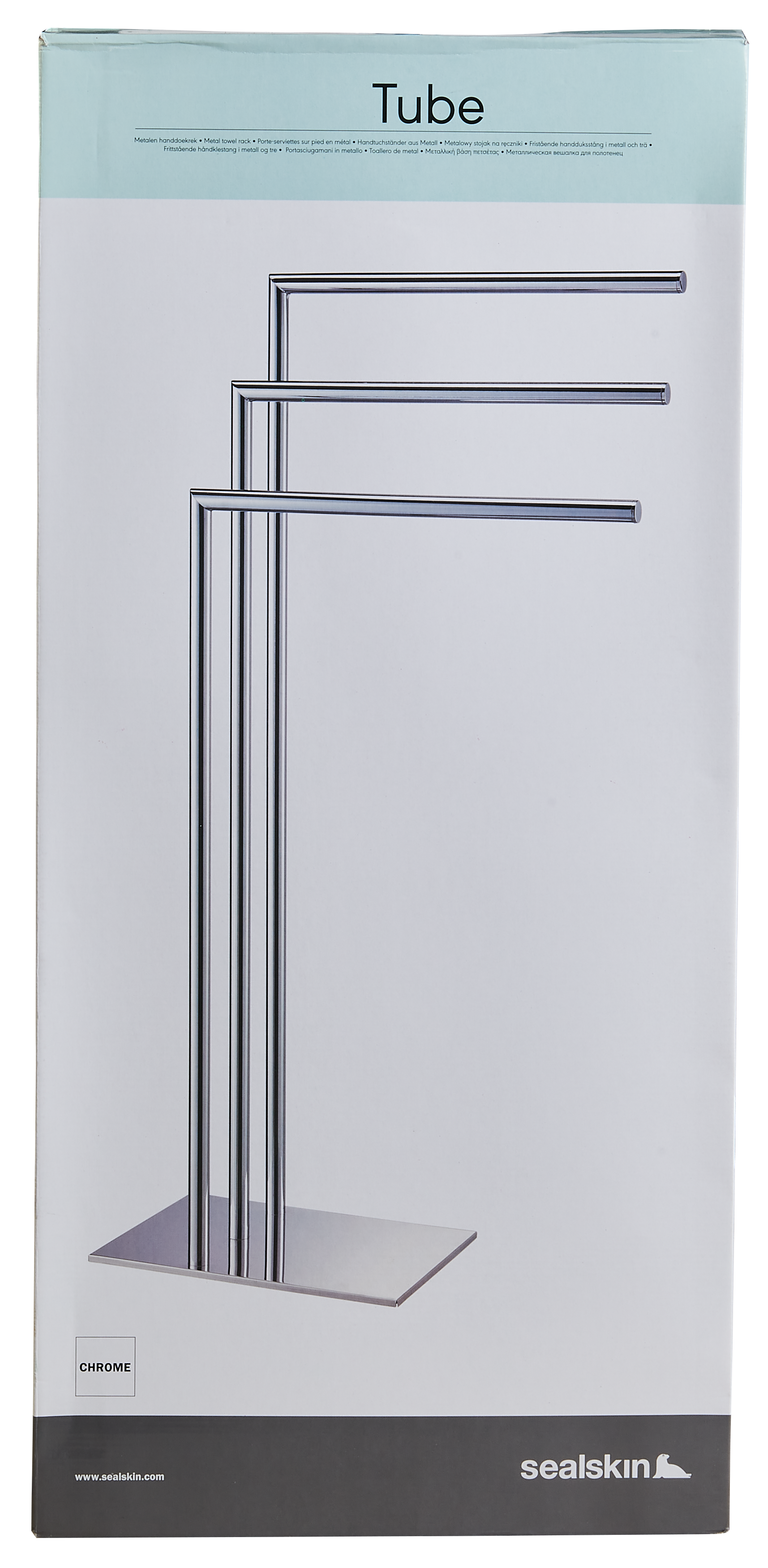 Stojak na ręczniki 3 poziomy Tube Chrom Sealskin - 5