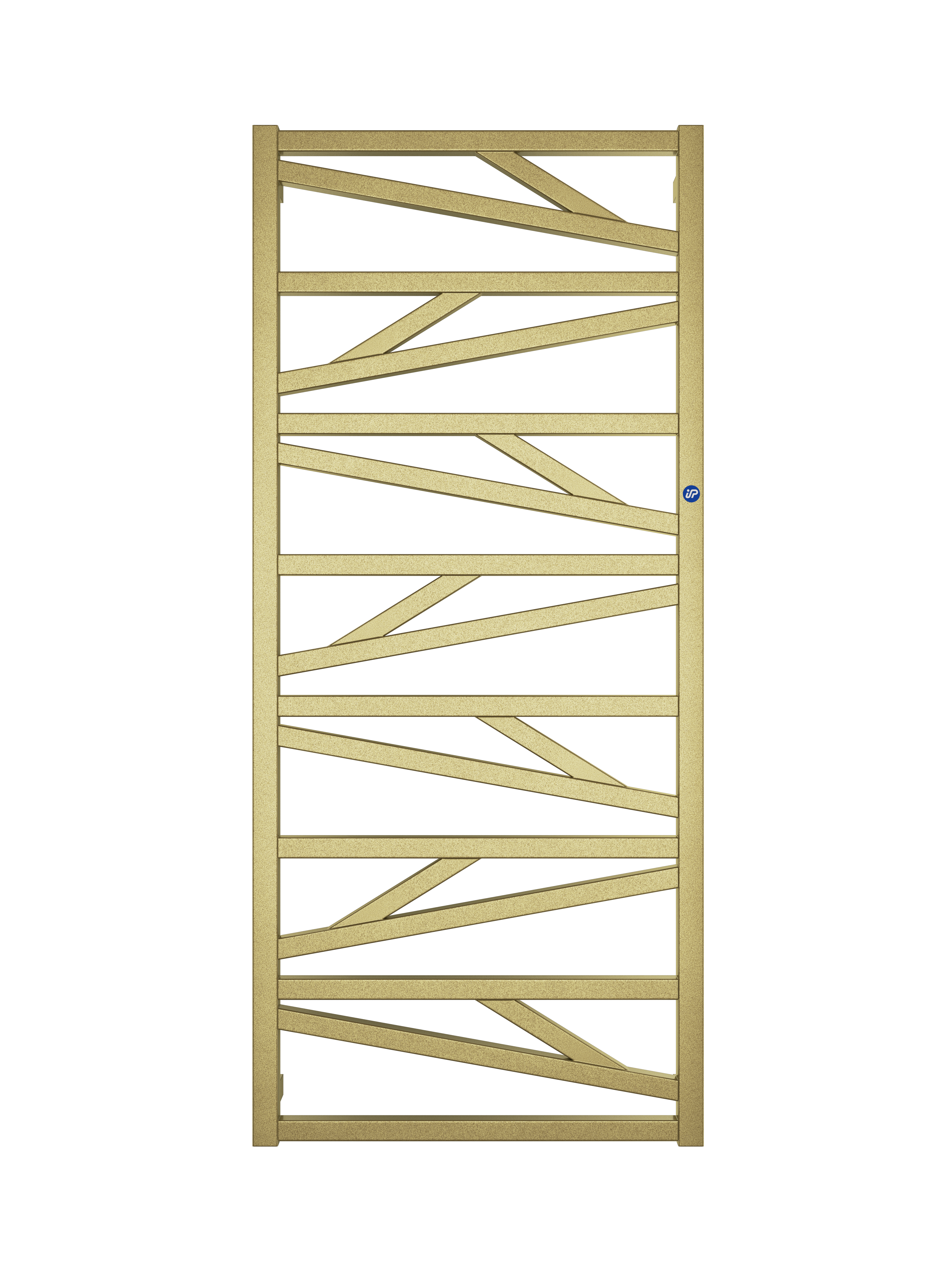 Grzejnik YUTO 119x53 cm Złoty 542W Roz 50cm 10 Bar INSTAL PROJEKT - 2