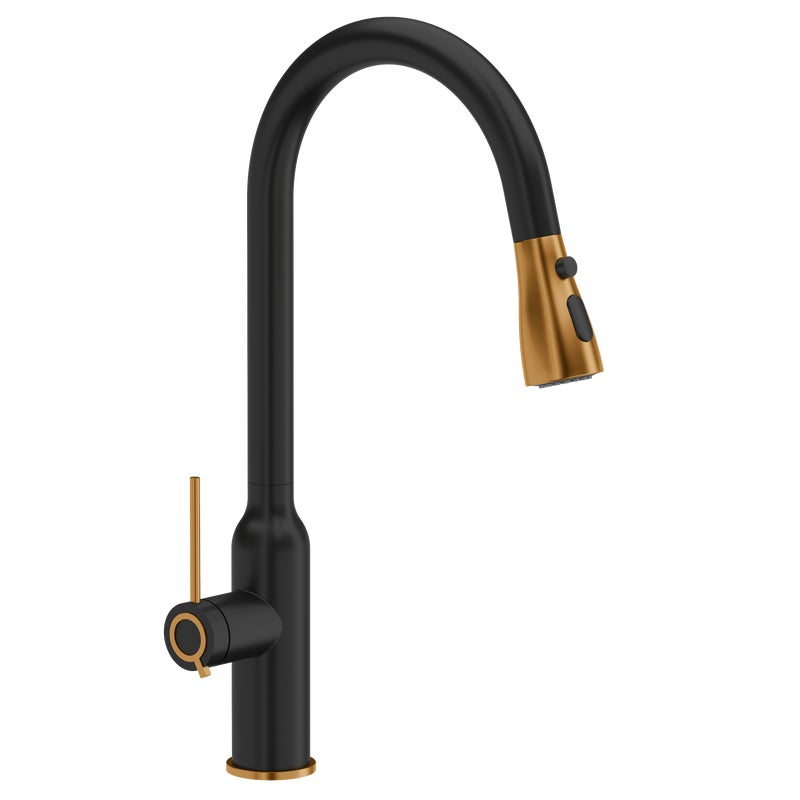 Bateria kuchenna Jessica Czarna Miedź U 47 cm Quadron