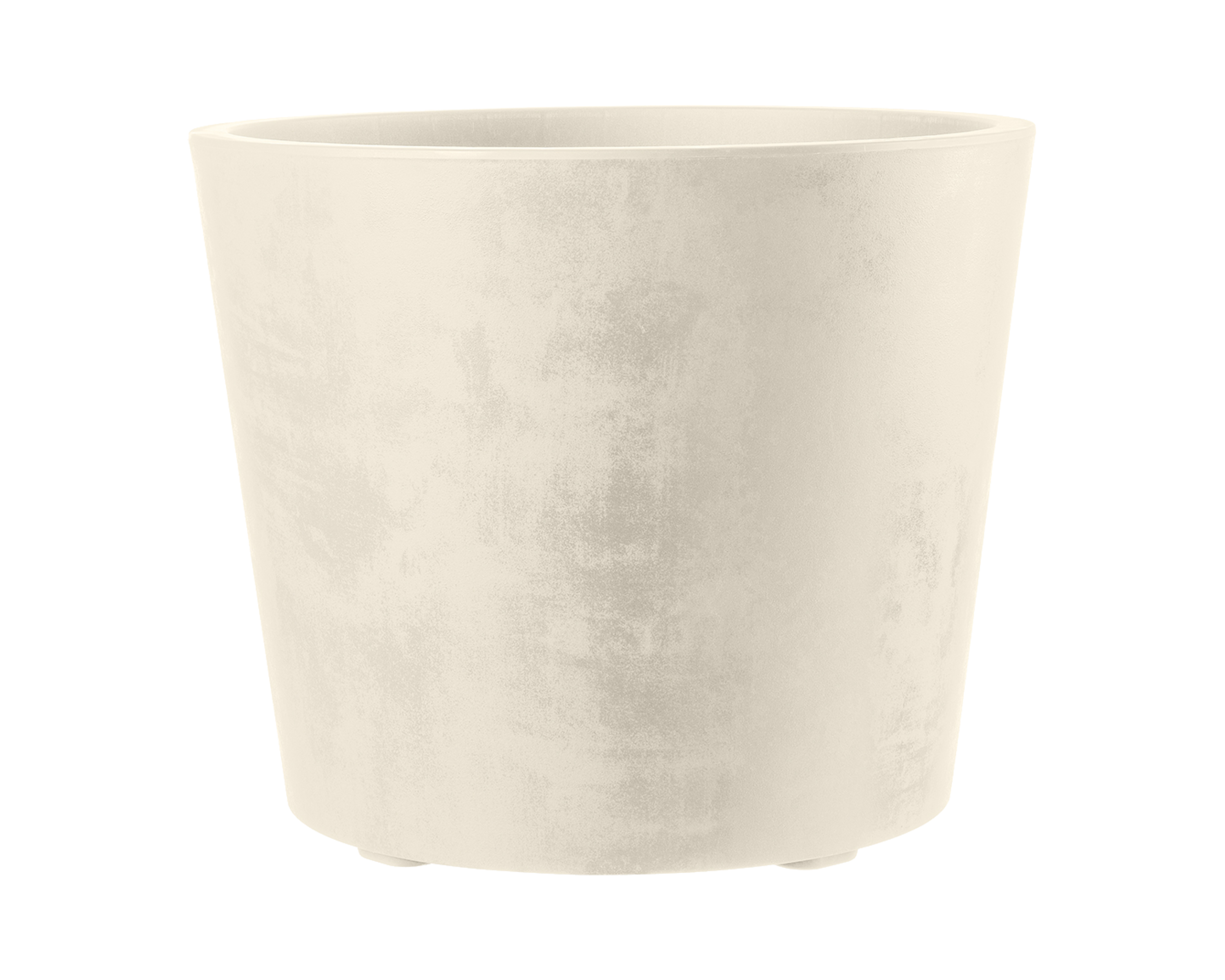 Donica duża Vaso Millenium śr.59 cm biała Deroma