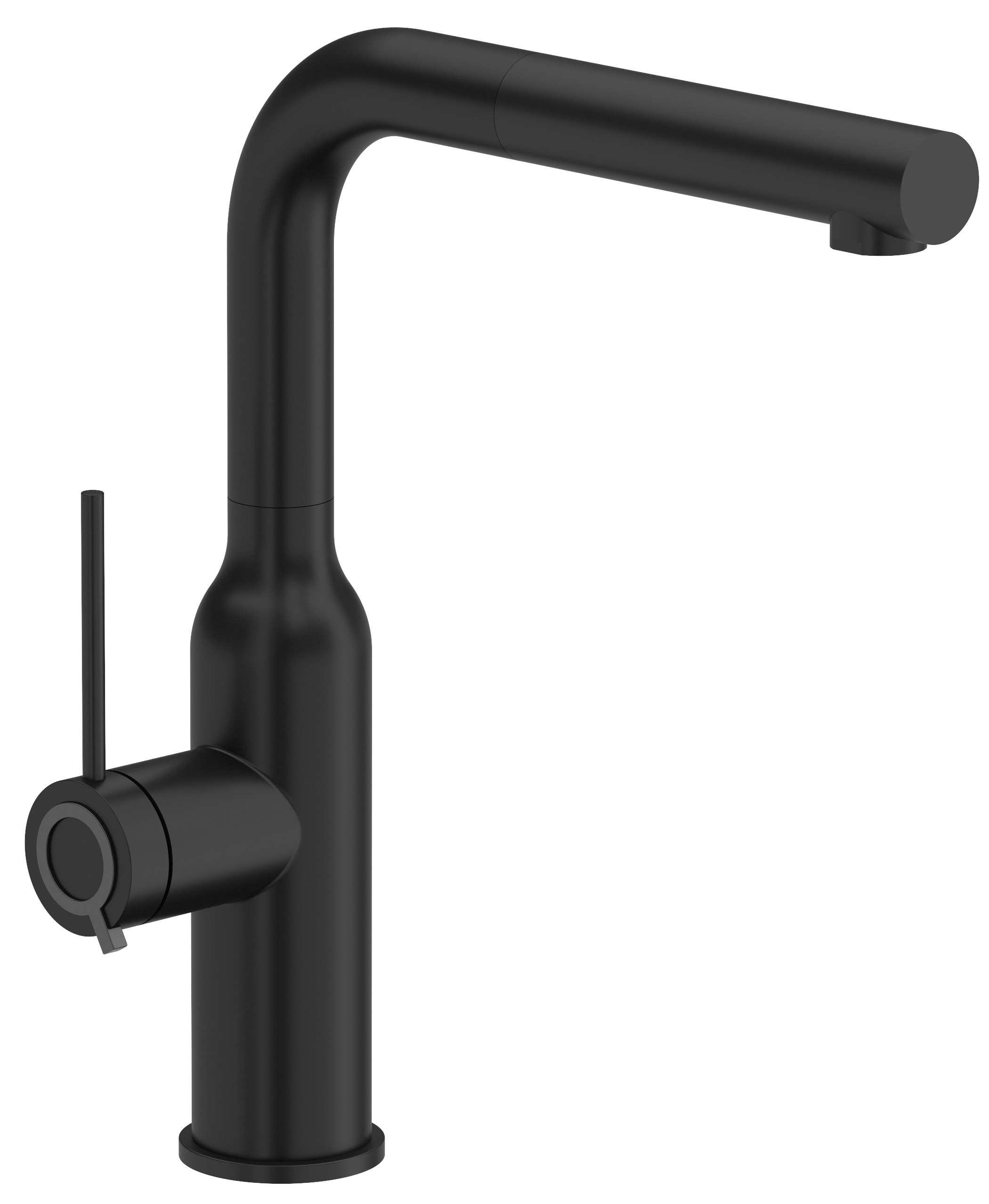 Bateria kuchenna Angelina Quadron czarny mat U 31 cm