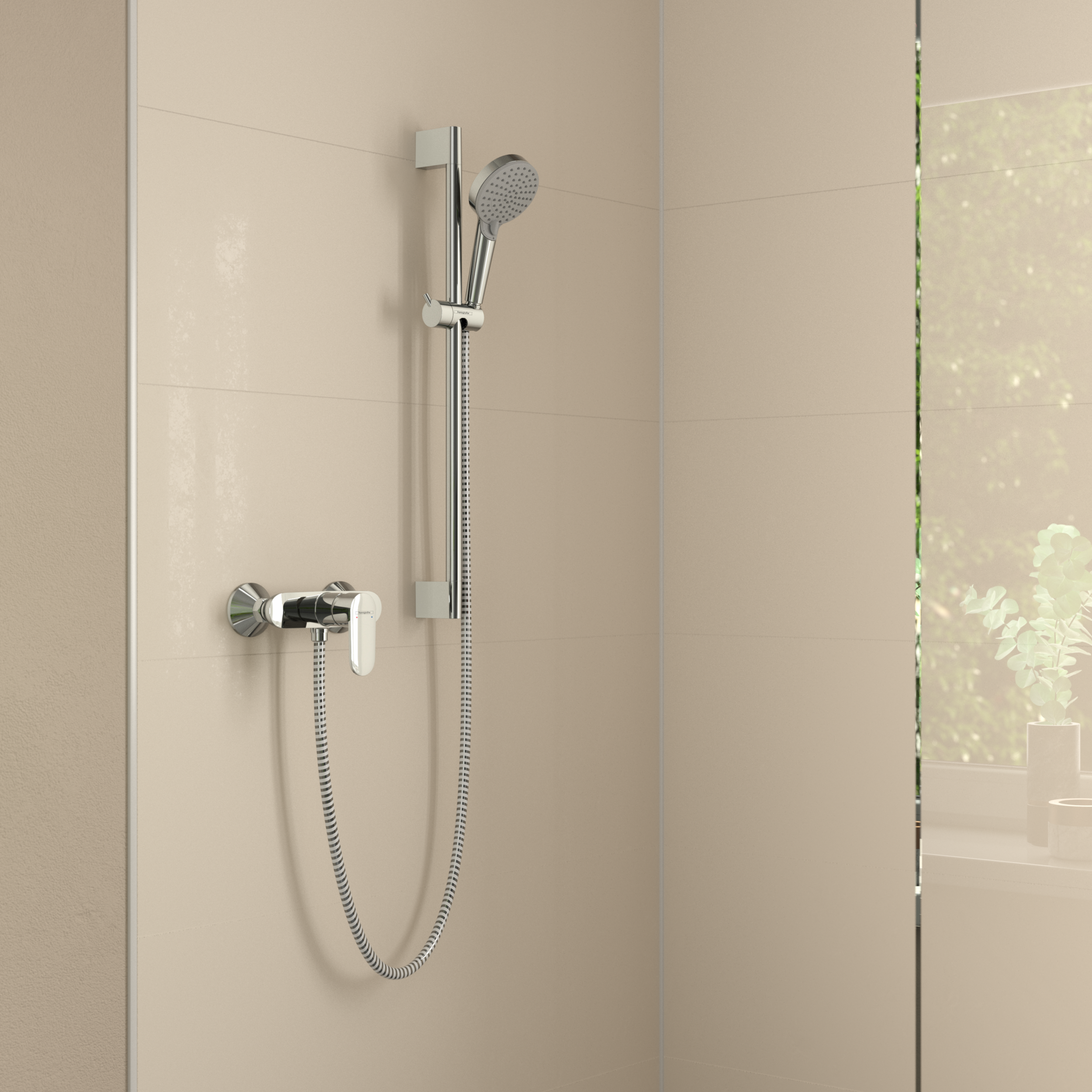 Bateria prysznicowa chrom Blend Hansgrohe - 2