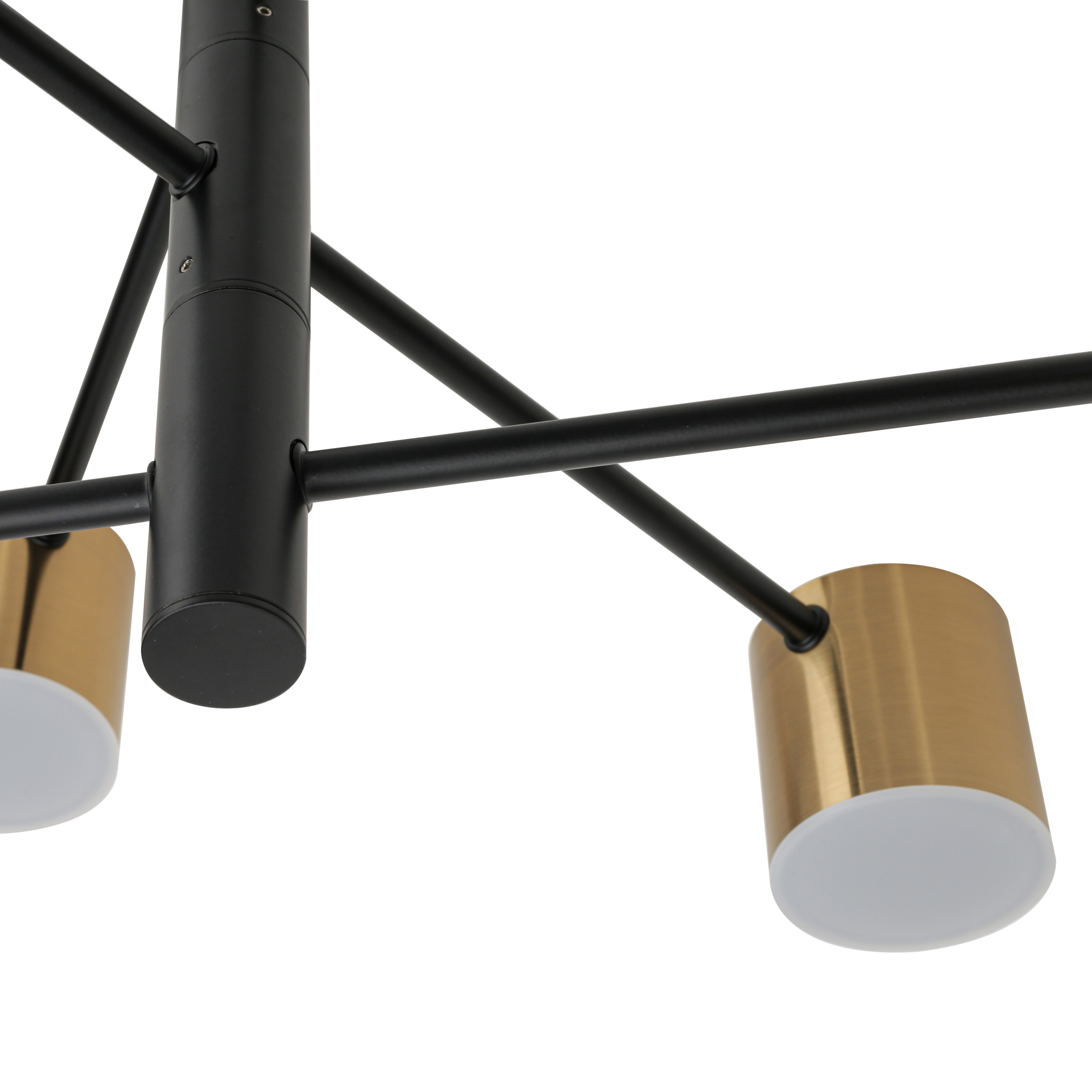 Lampa wisząca Remdal LED czarno-złota Italux - 3