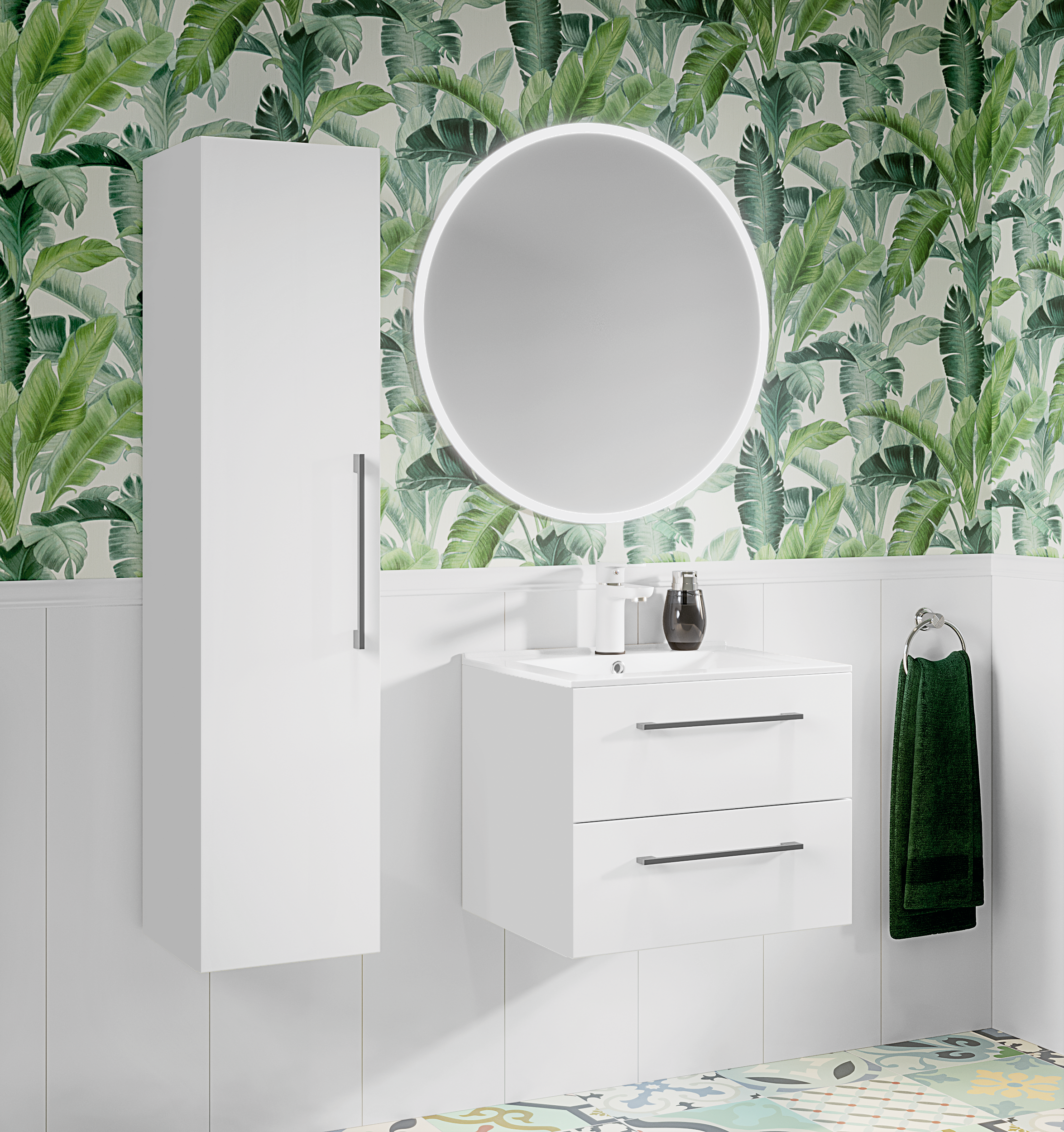 Szafka pod umywalkę Intenso 60 Sensea - 5